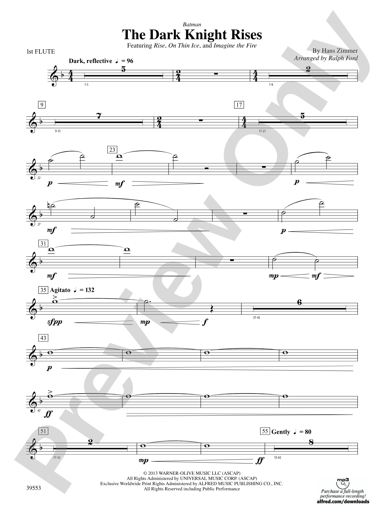 Batman: The Dark Knight Rises: Flute