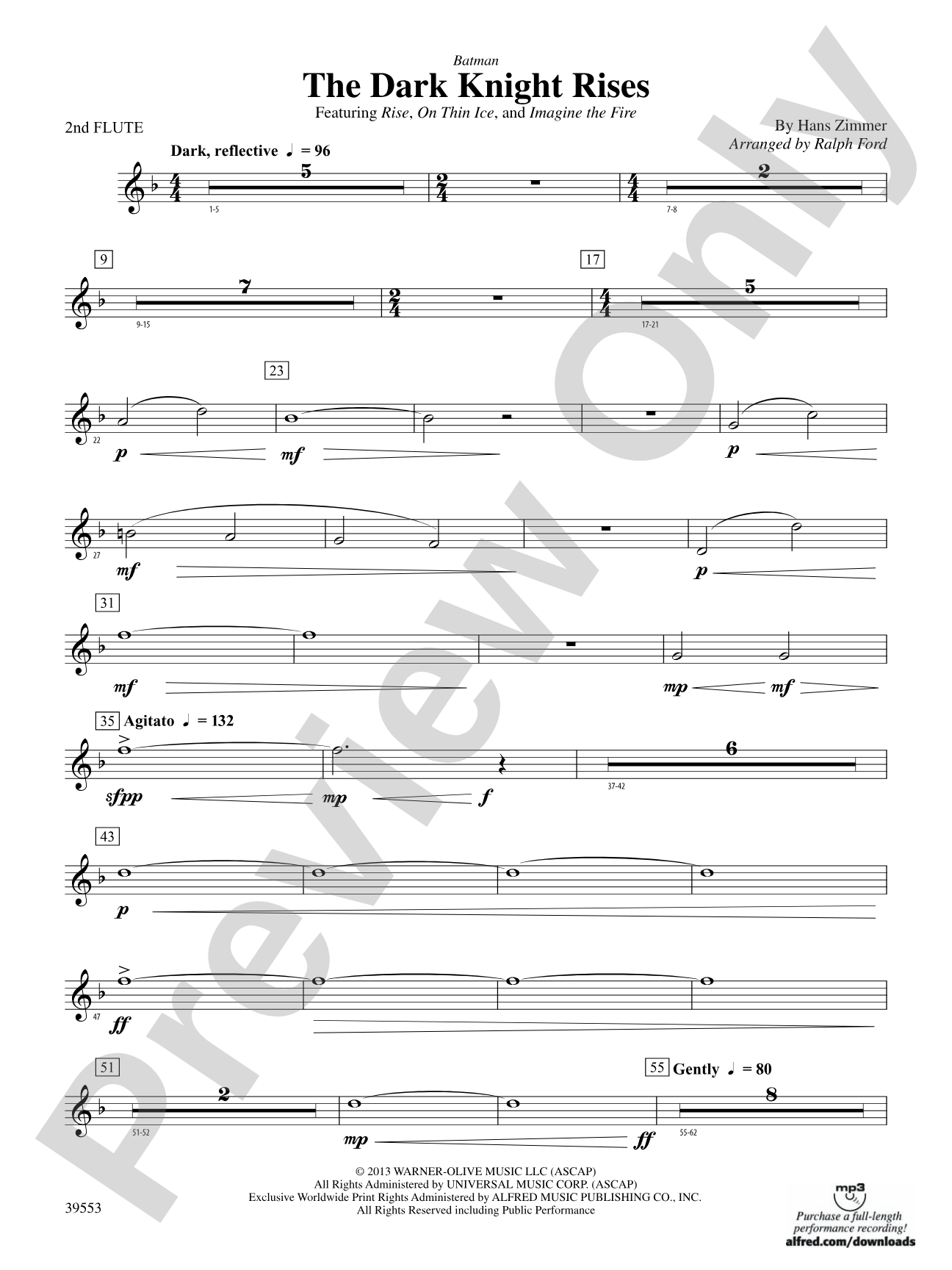 Batman: The Dark Knight Rises: 2nd Flute