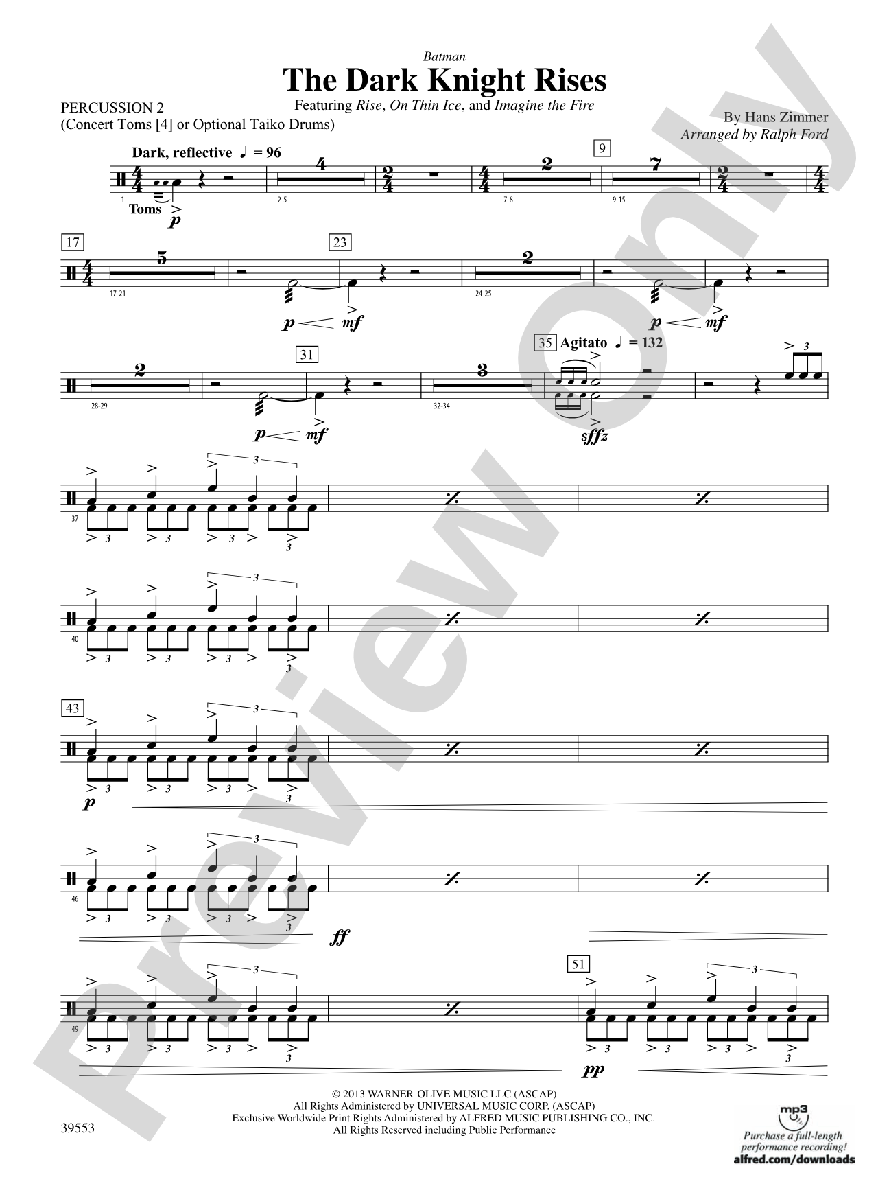 Batman: The Dark Knight Rises: 2nd Percussion