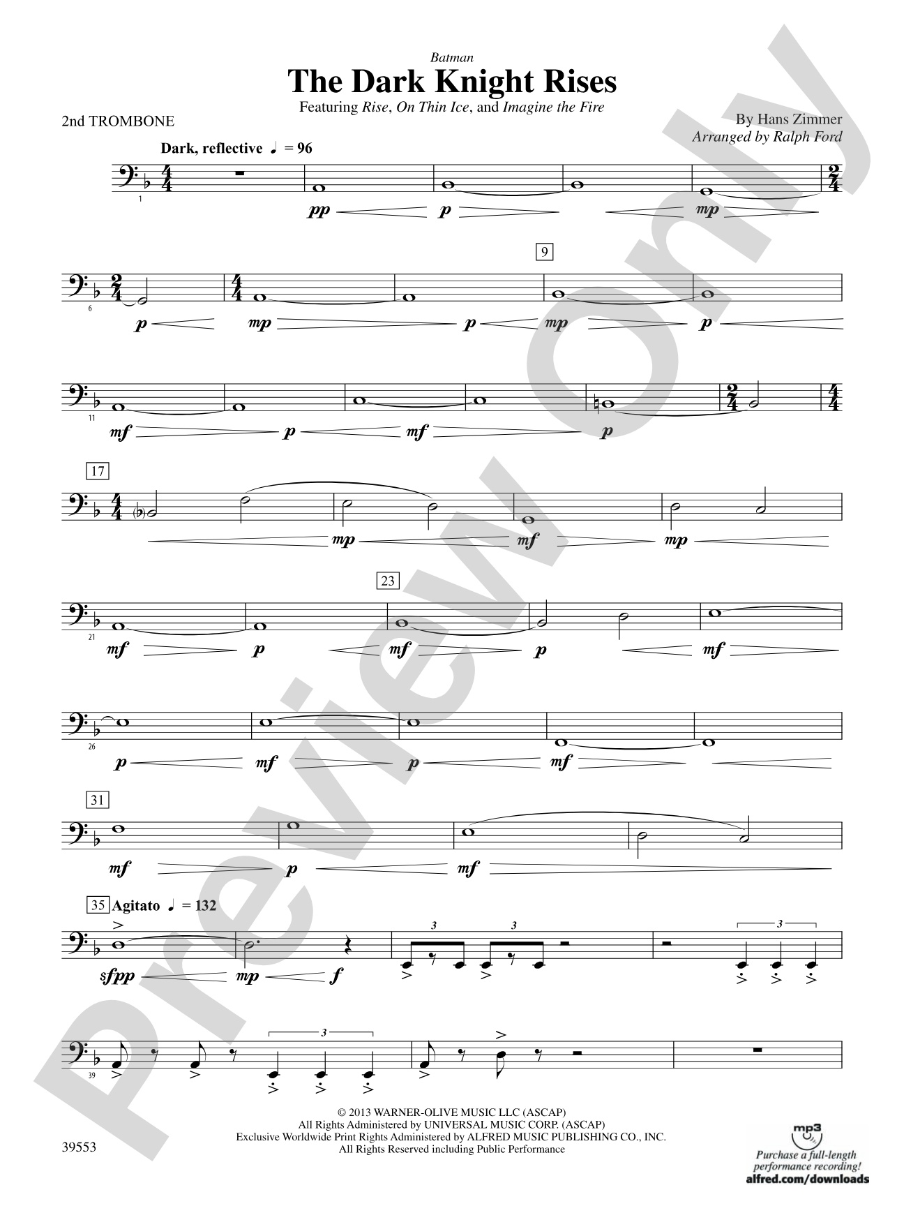 Batman: The Dark Knight Rises: 2nd Trombone