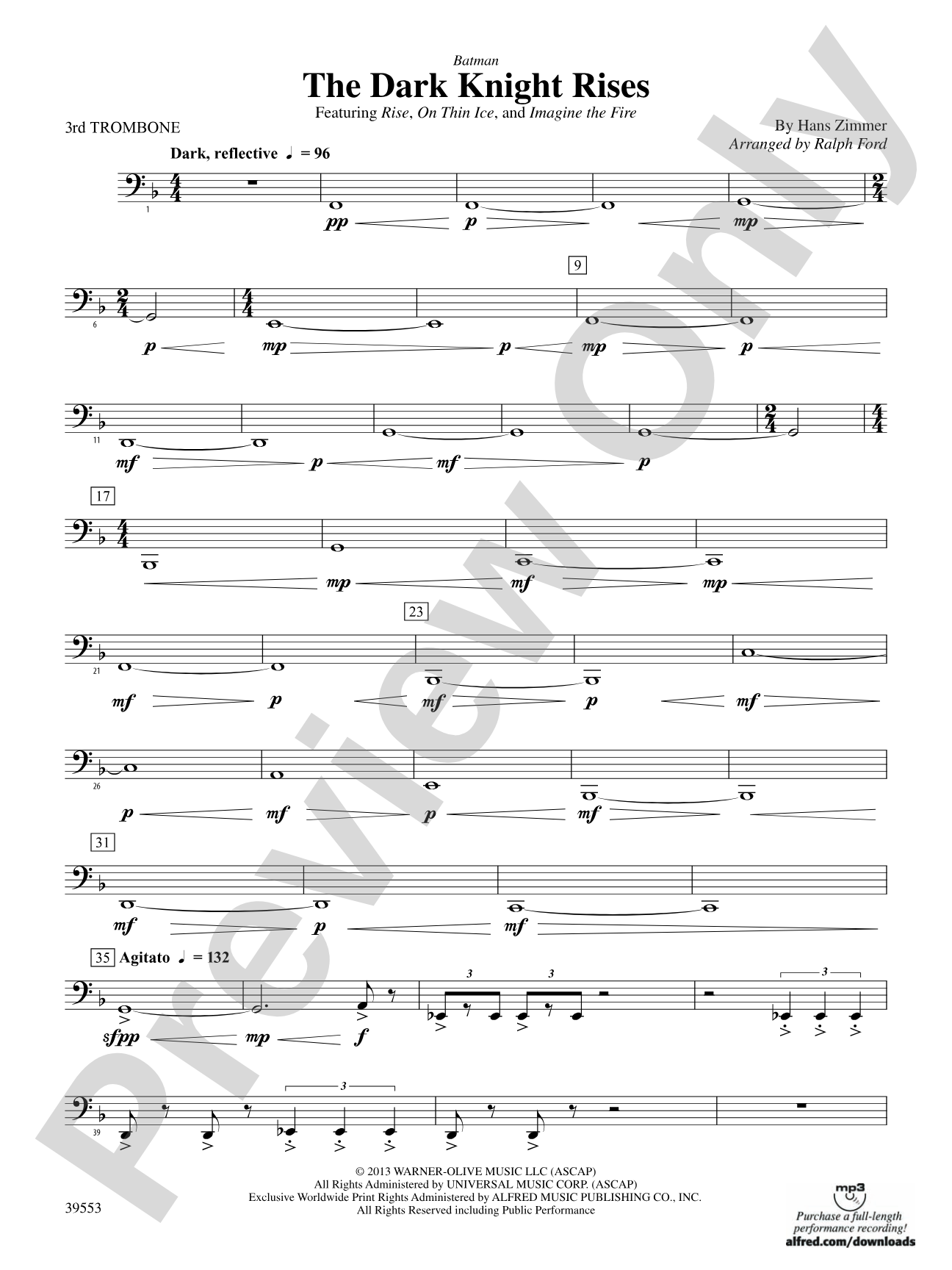 Batman: The Dark Knight Rises: 3rd Trombone