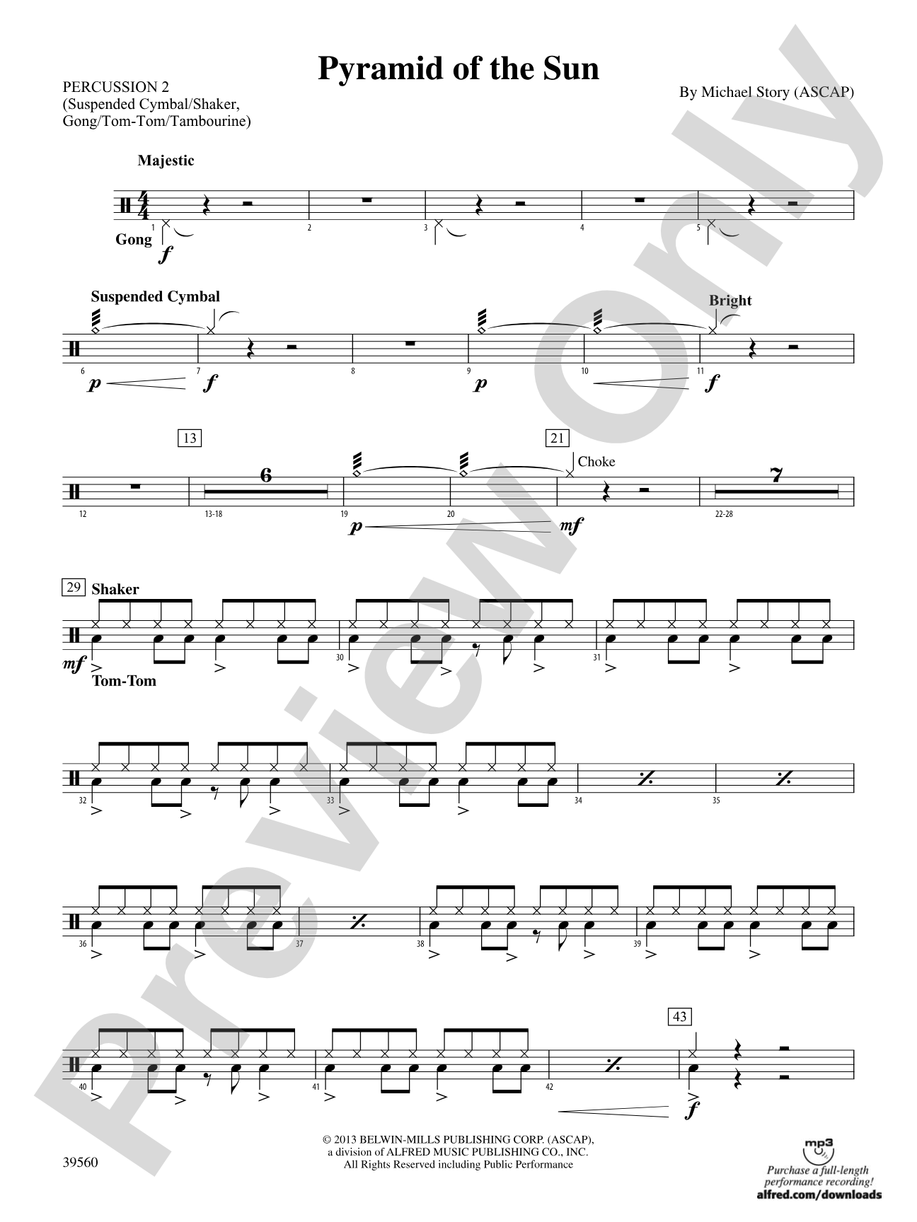 Pyramid of the Sun: 2nd Percussion
