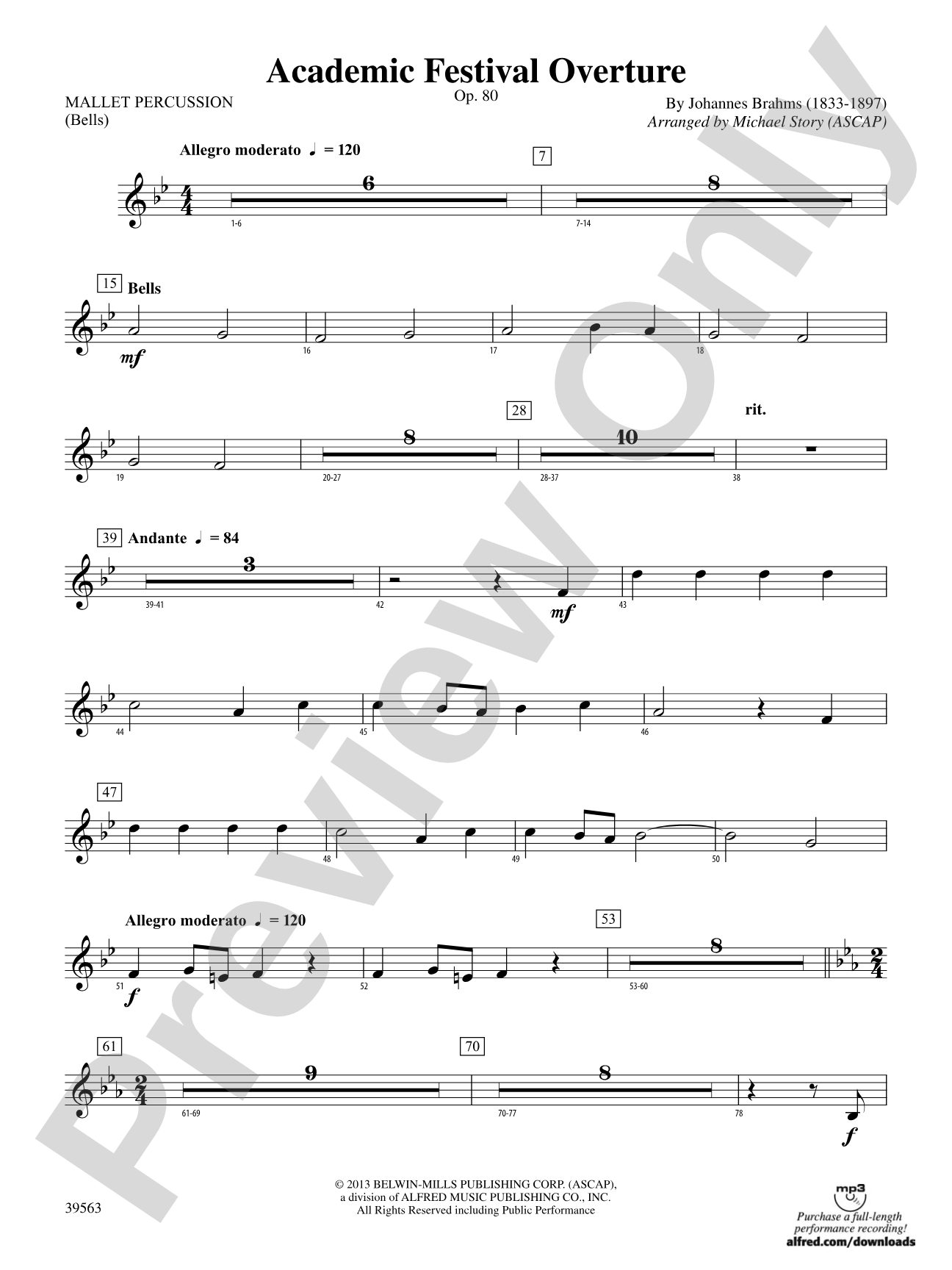 Academic Festival Overture: Mallets