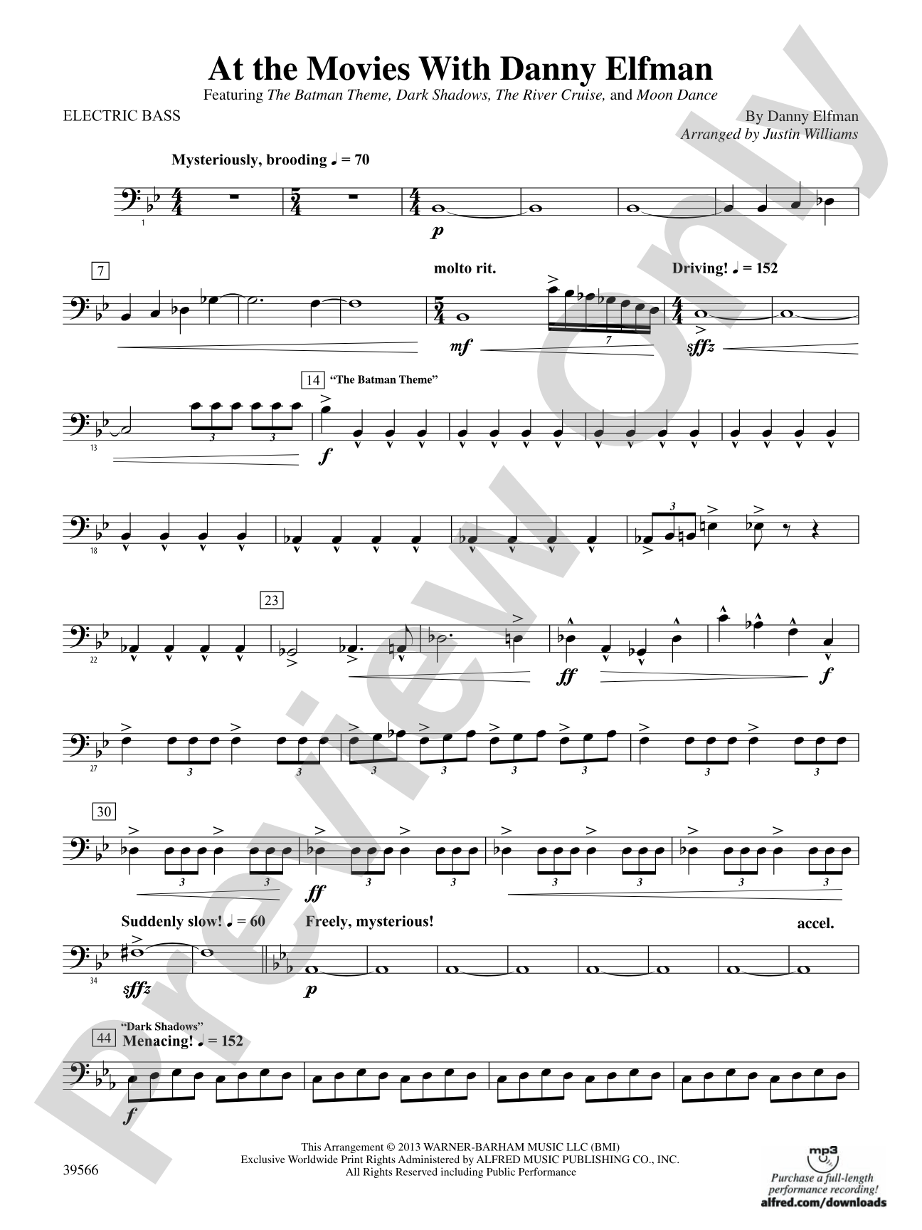 At the Movies with Danny Elfman: Electric Bass