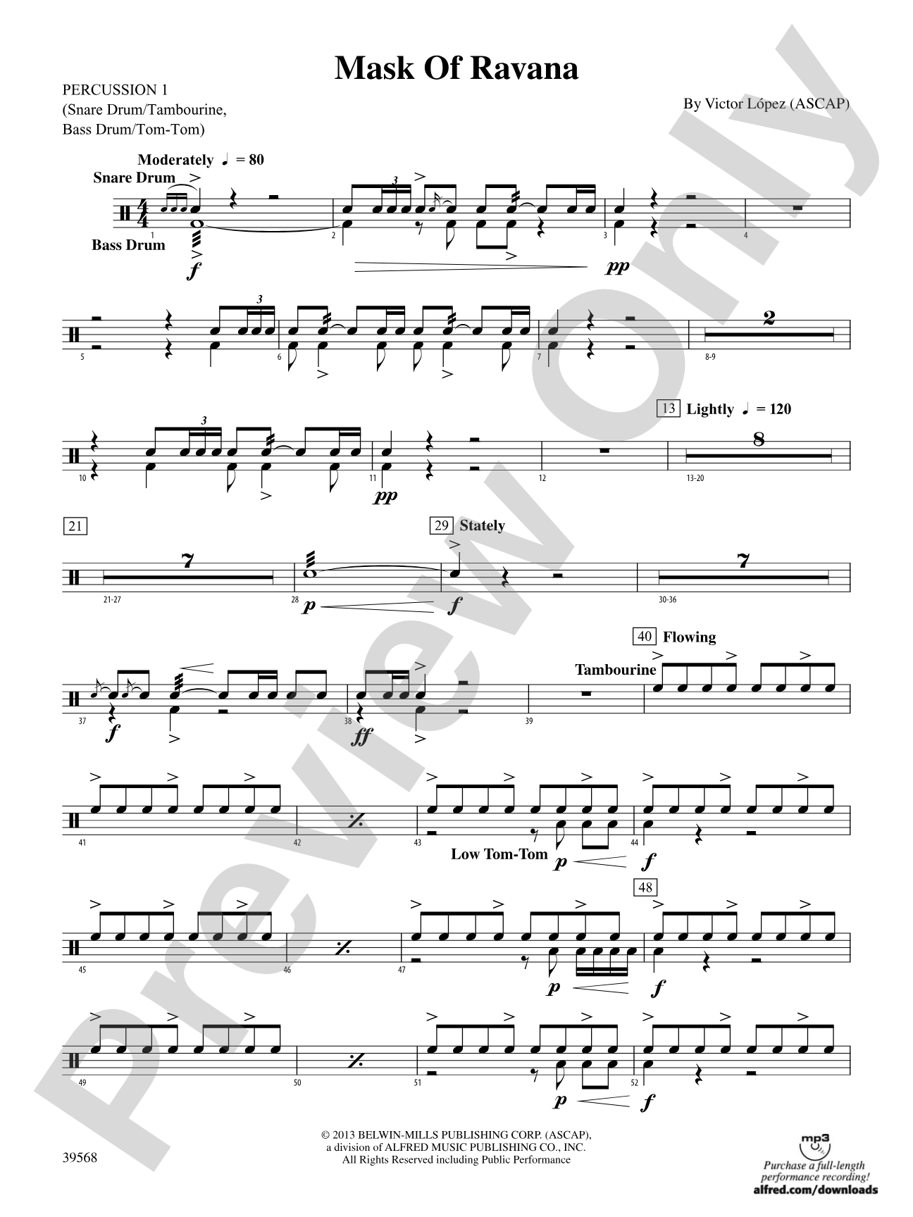 Mask of Ravana: 1st Percussion