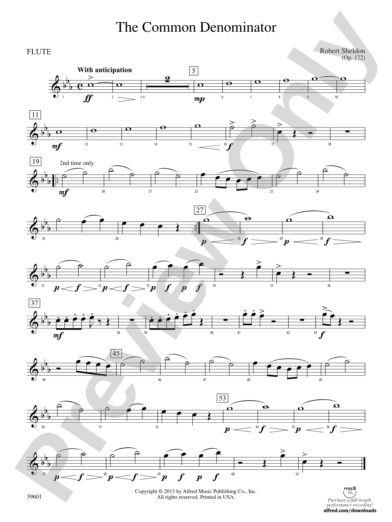 The Common Denominator: Flute