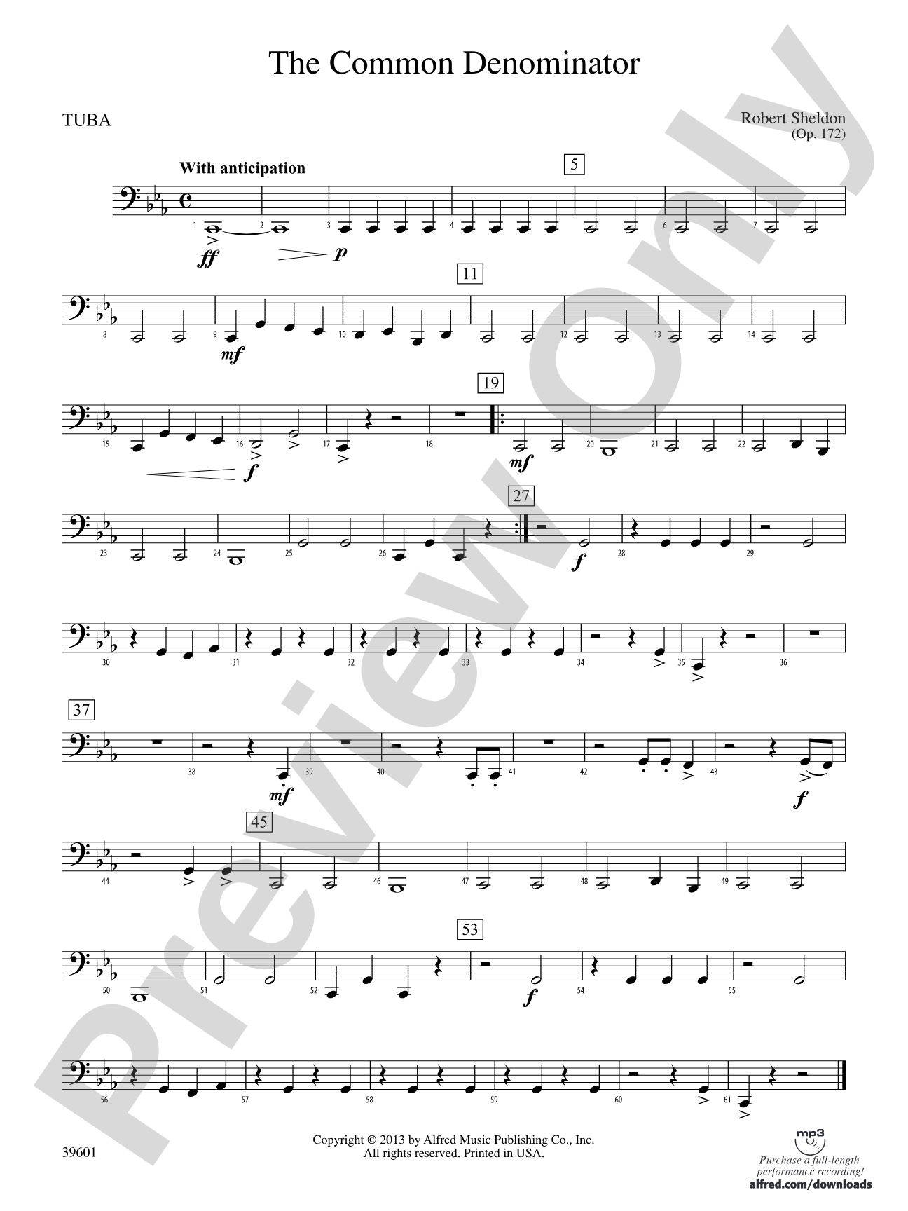 The Common Denominator: Tuba