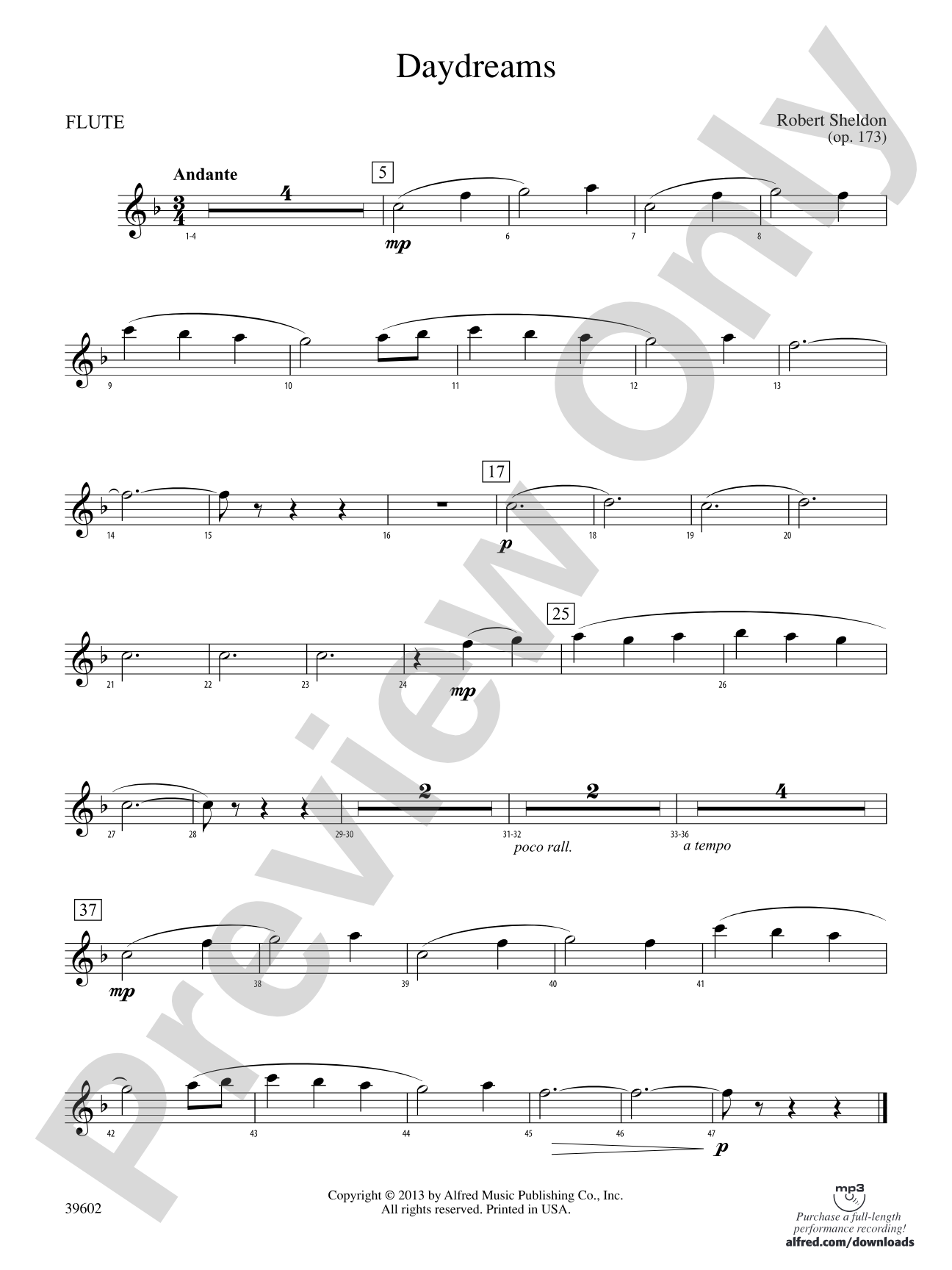 Daydreams: Flute