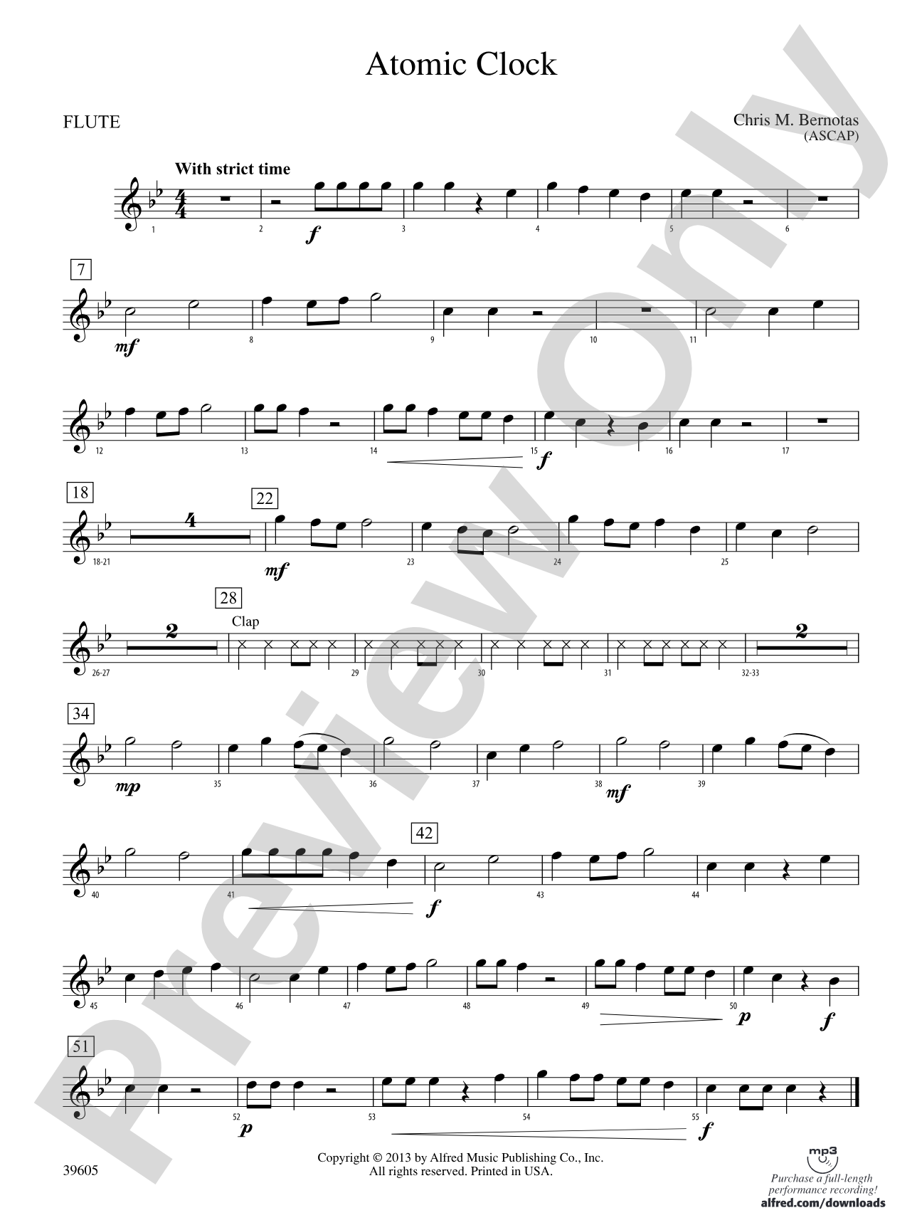 Atomic Clock: Flute