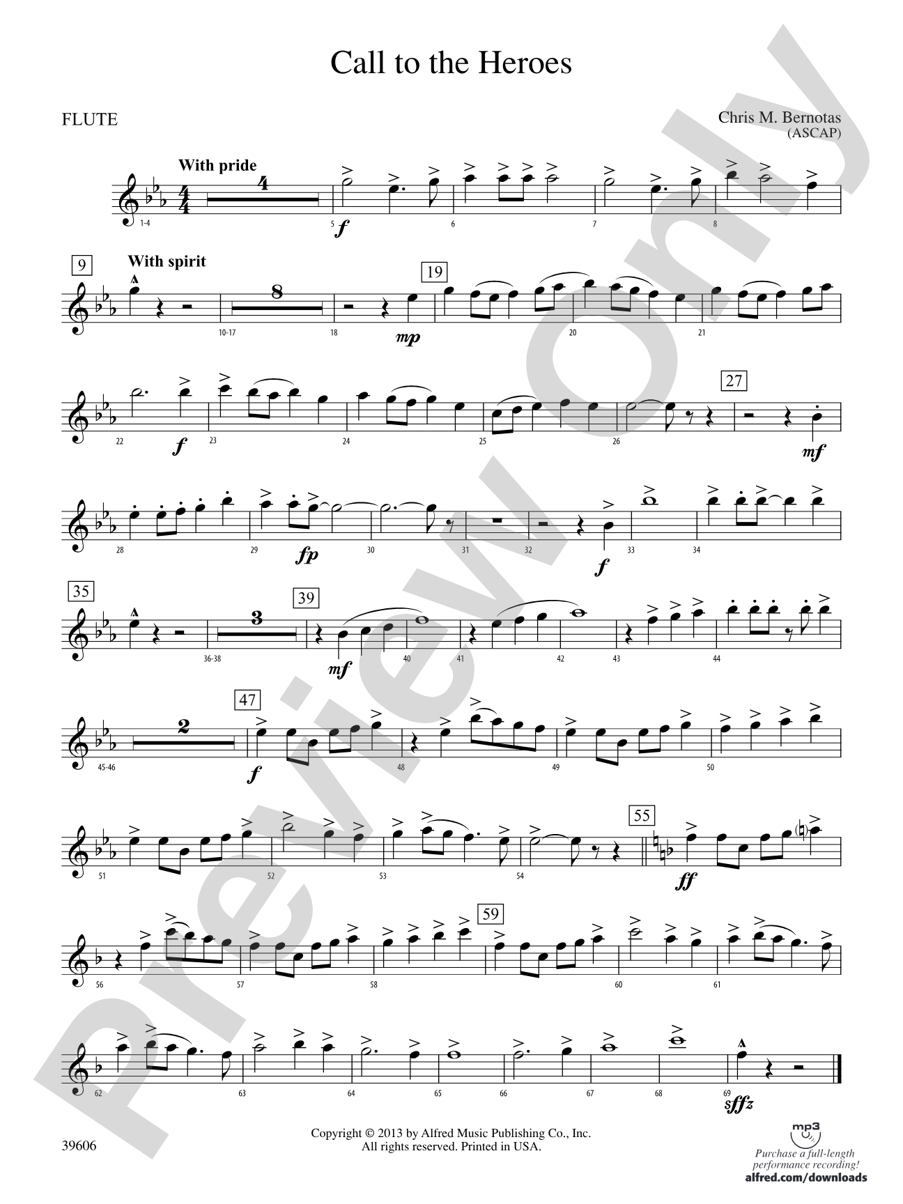 Call to the Heroes: Flute