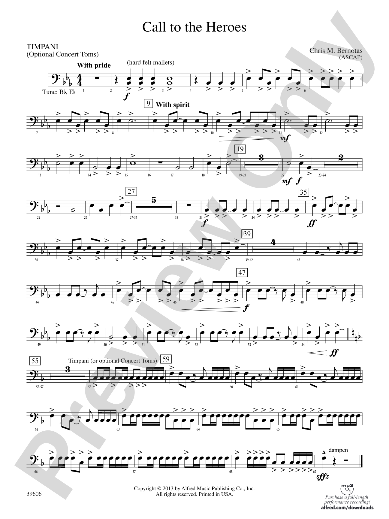 Call to the Heroes: Timpani