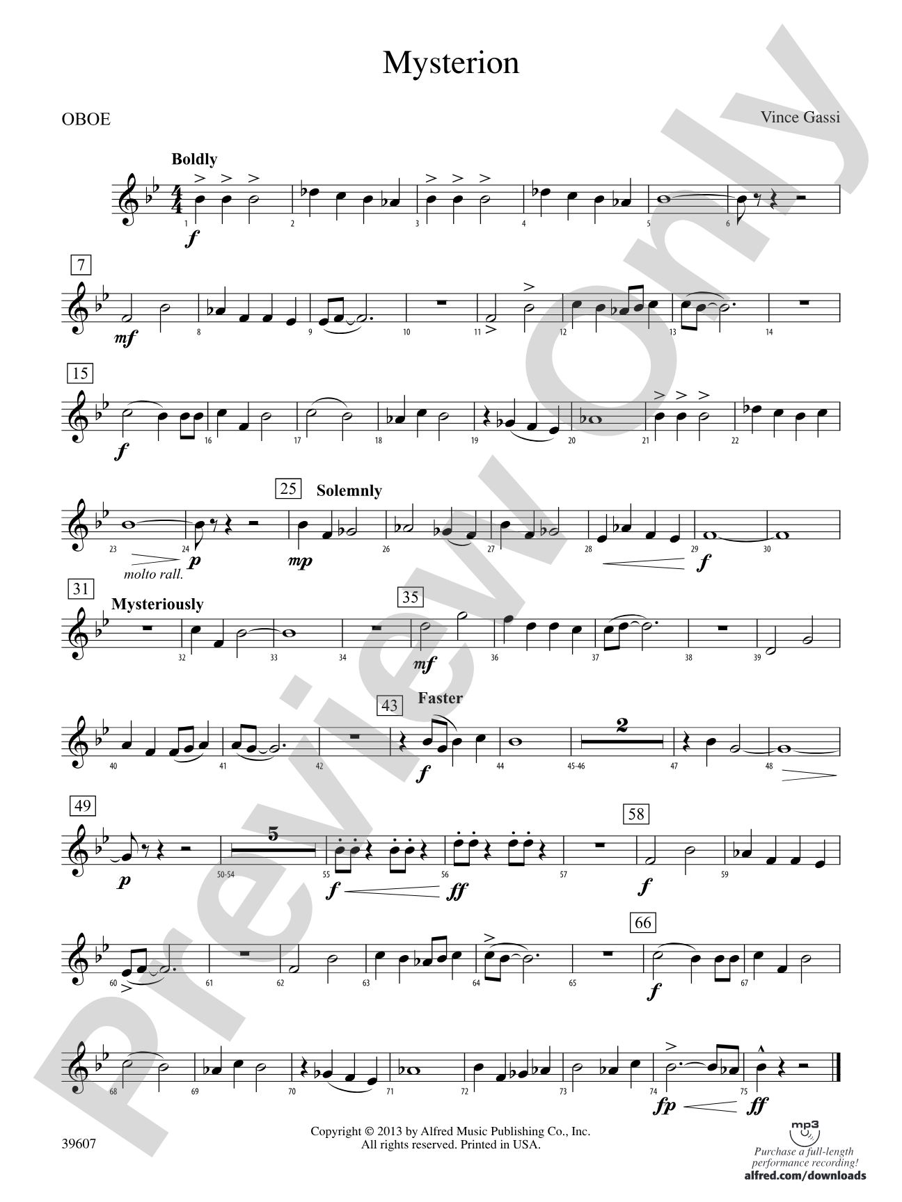 Mysterion: Oboe