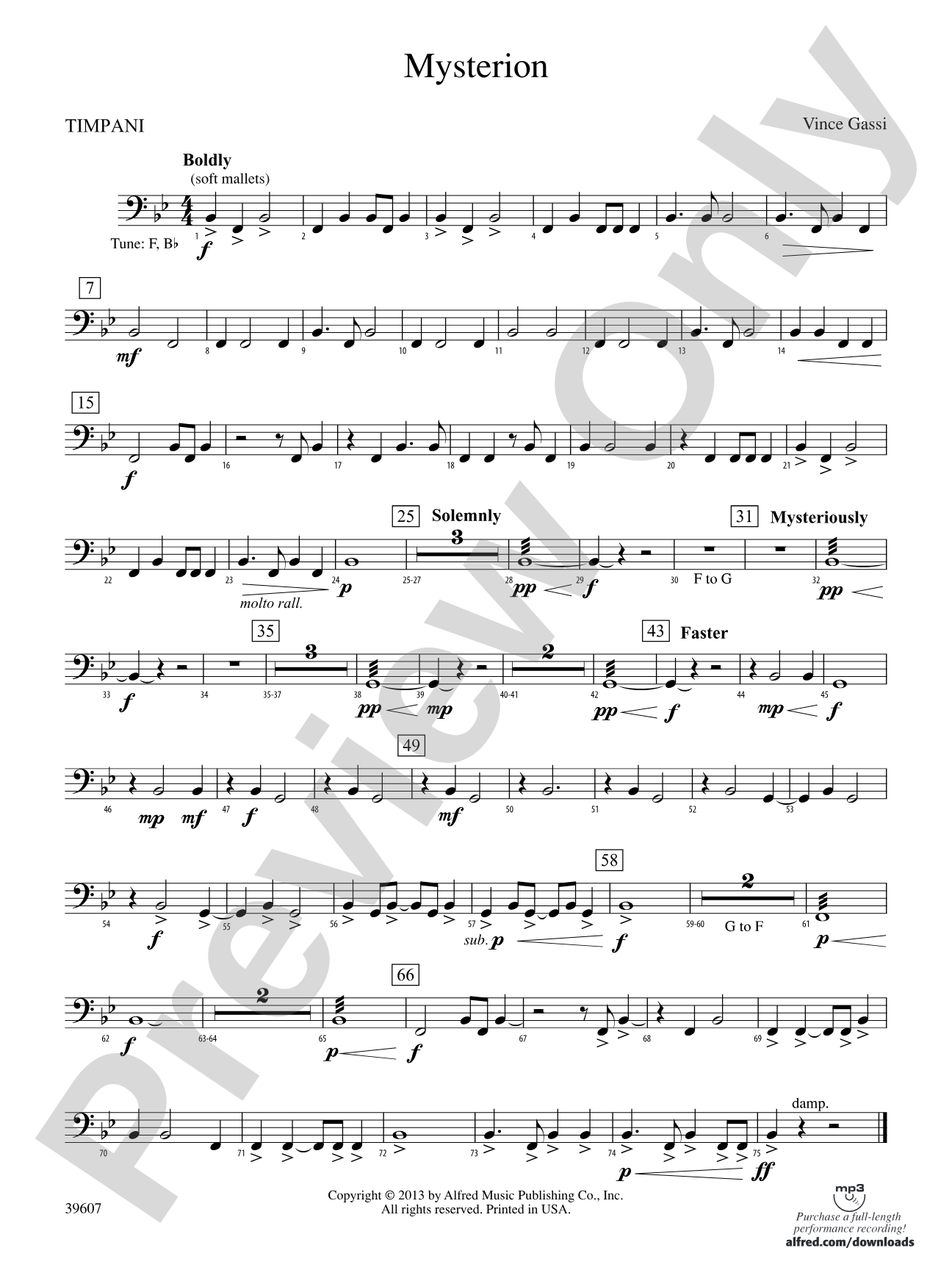 Mysterion: Timpani