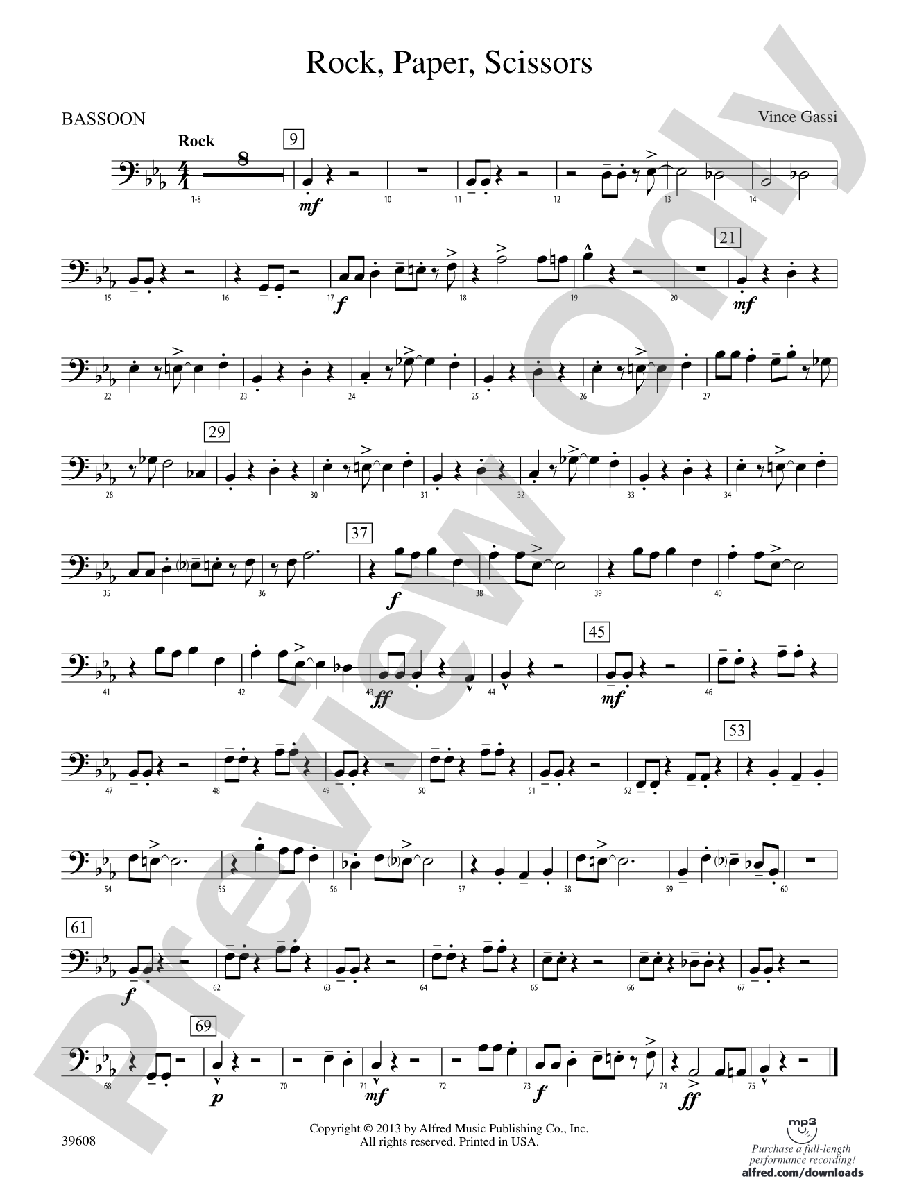 Rock, Paper, Scissors: Bassoon