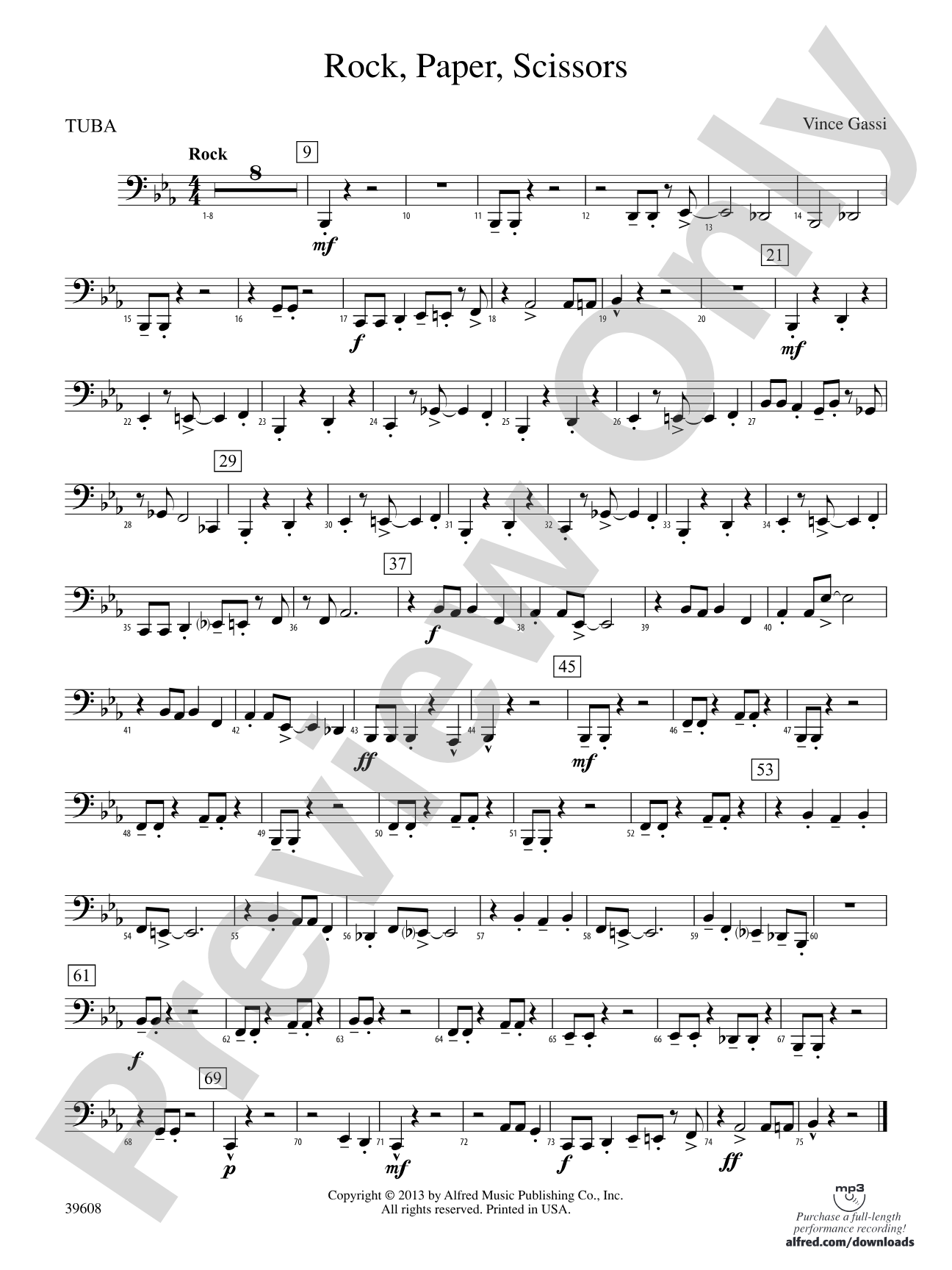 Rock, Paper, Scissors: Tuba