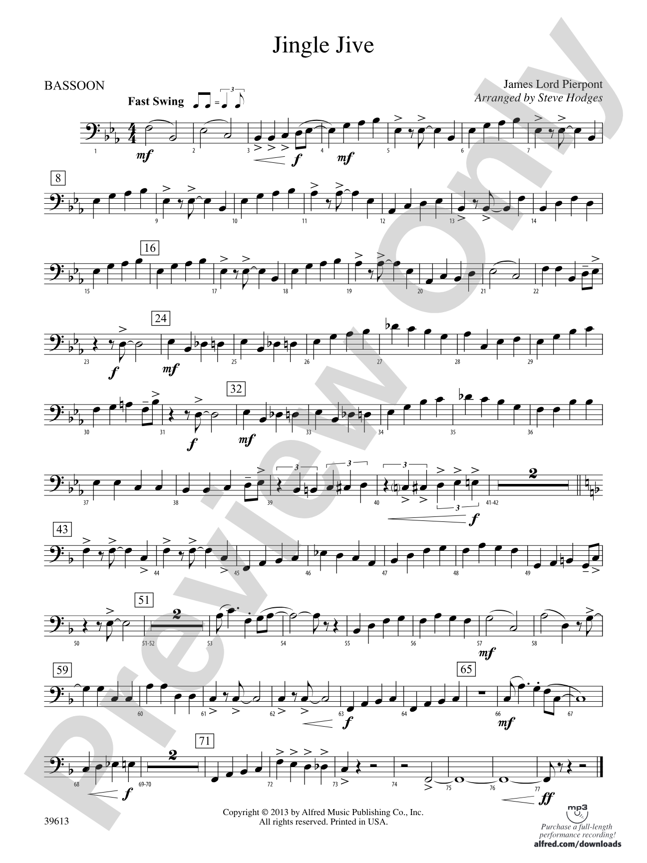 Jingle Jive: Bassoon