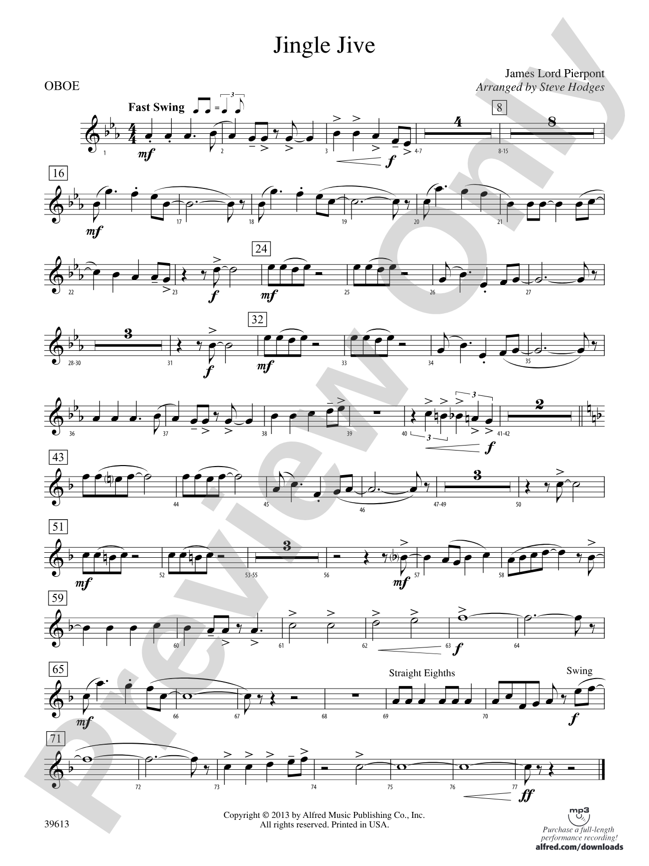Jingle Jive: Oboe