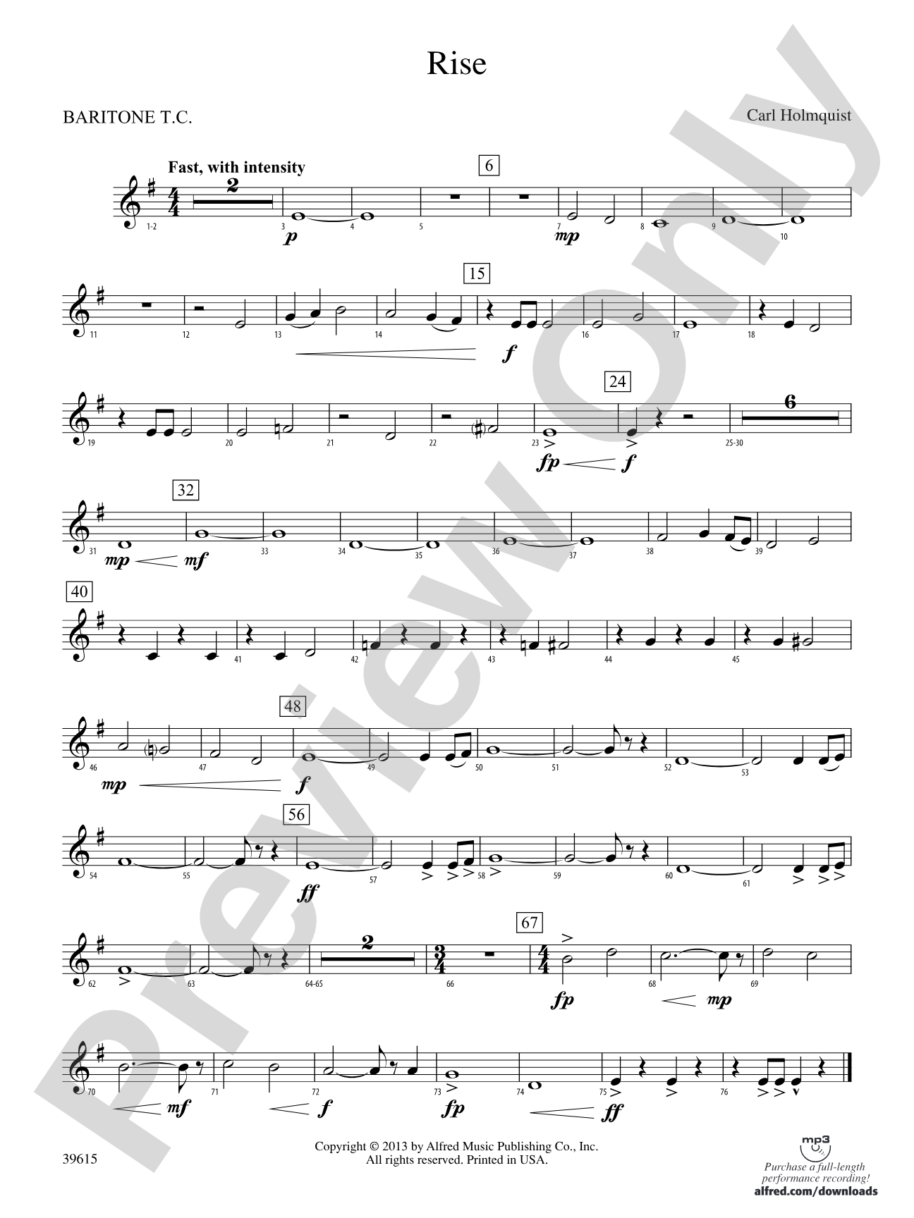 Rise: Baritone T.C.