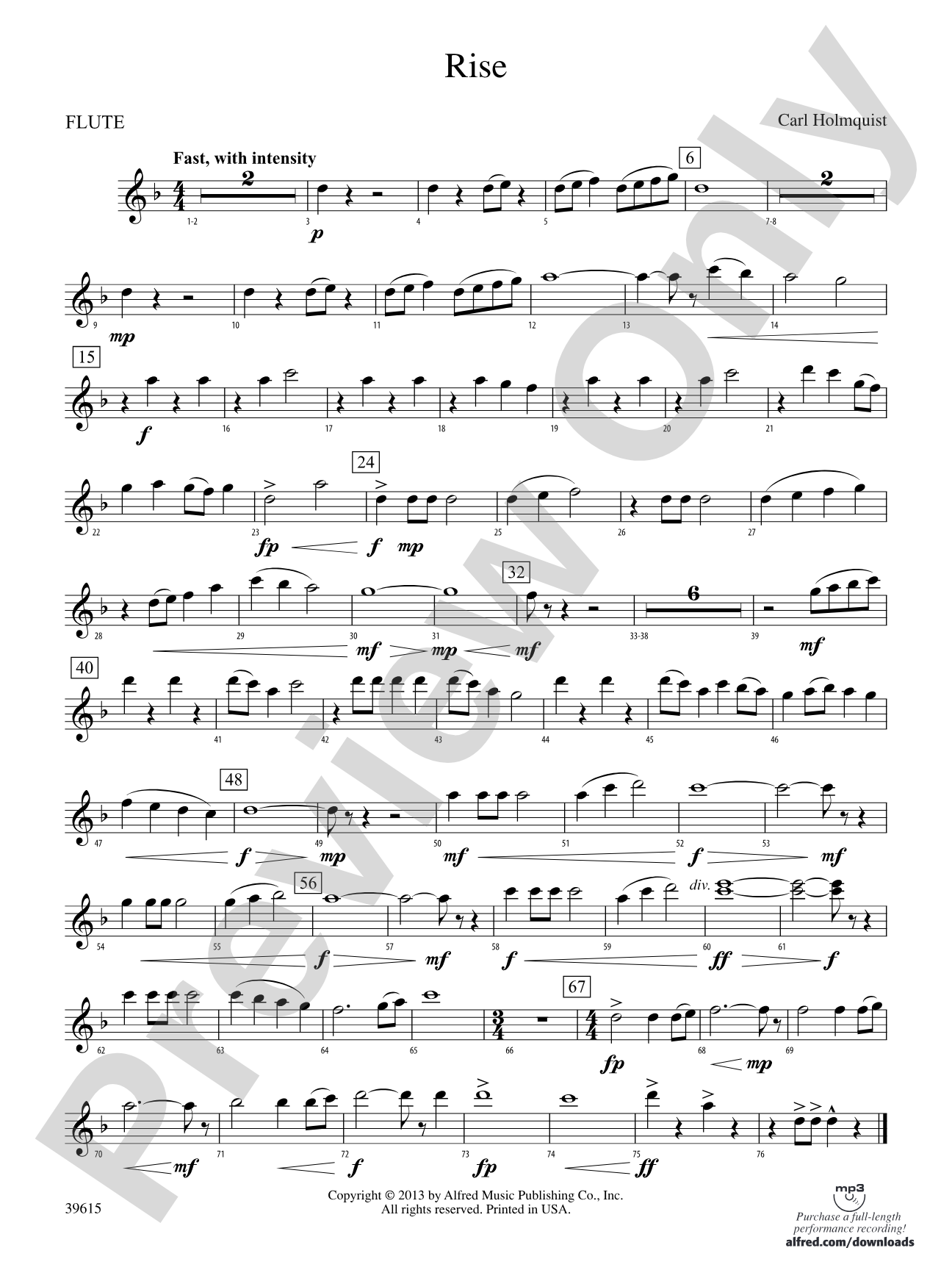 Rise: Flute