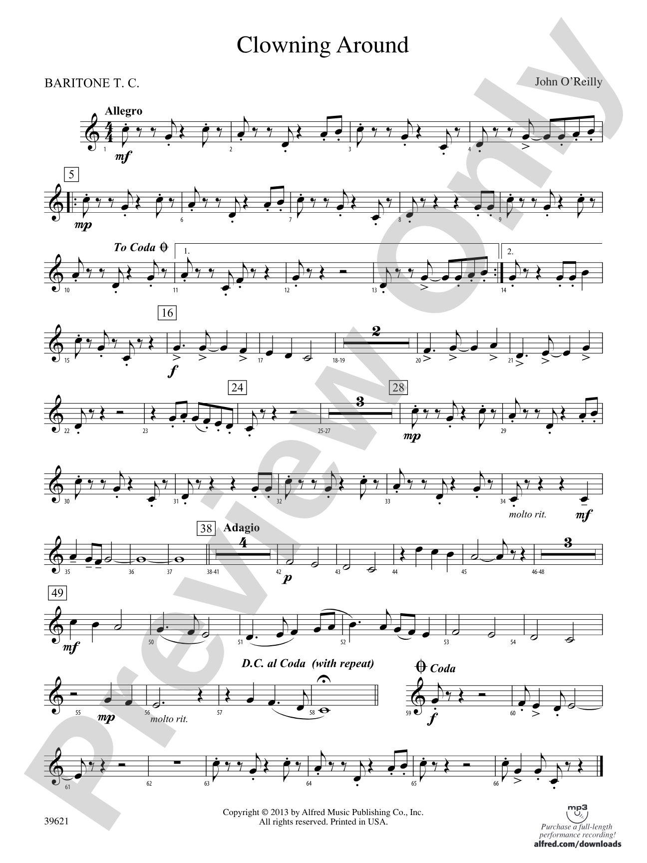 Clowning Around: Baritone T.C.