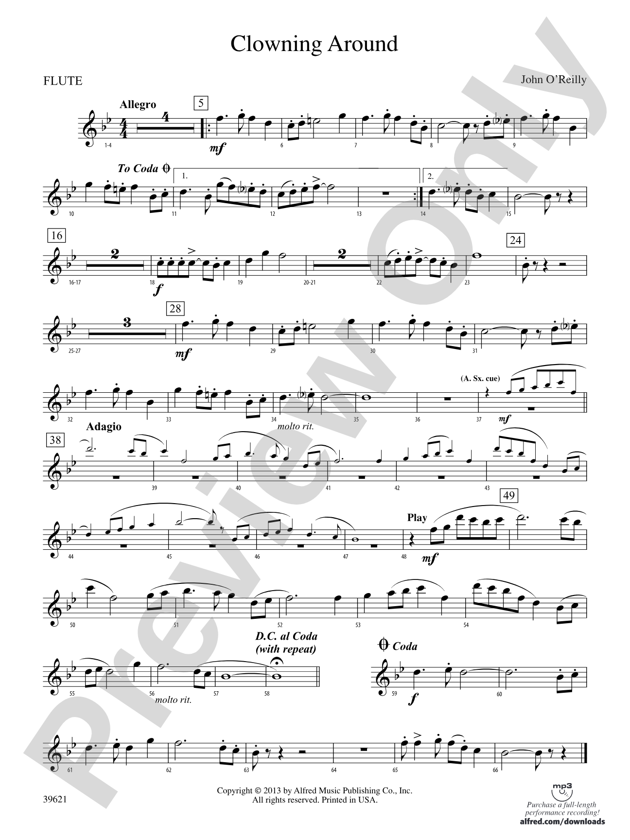 Clowning Around: Flute