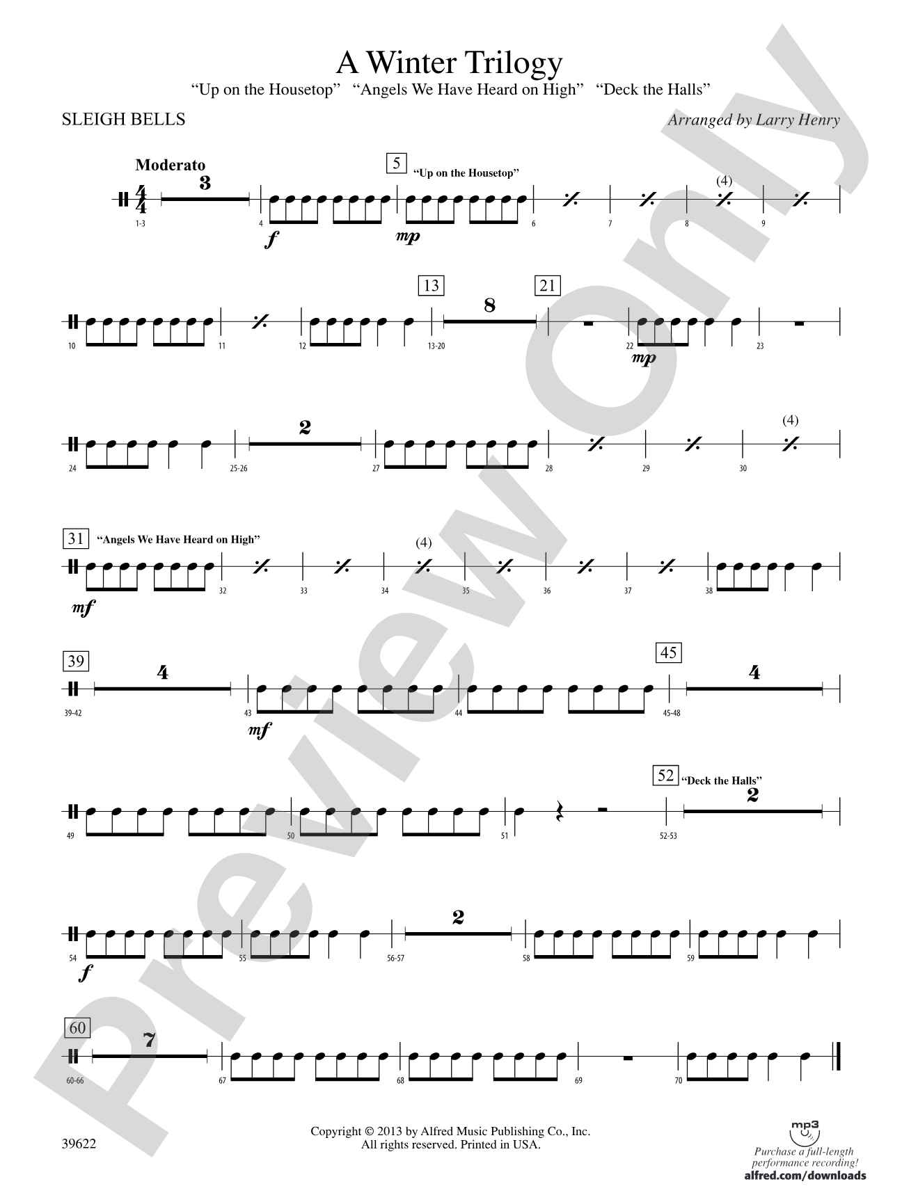 A Winter Trilogy: 2nd Percussion