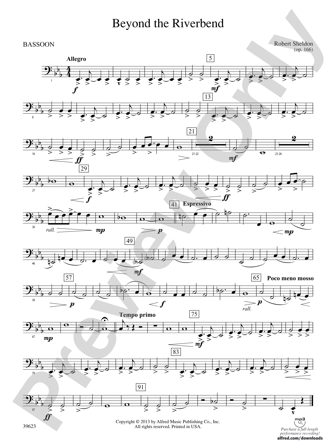 Beyond the Riverbend: Bassoon