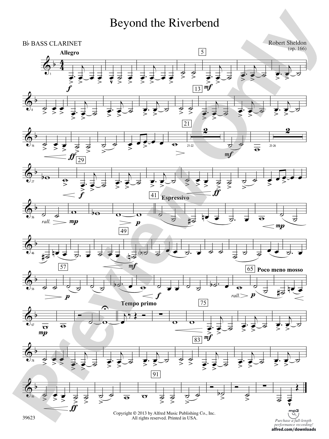 Beyond the Riverbend: B-flat Bass Clarinet