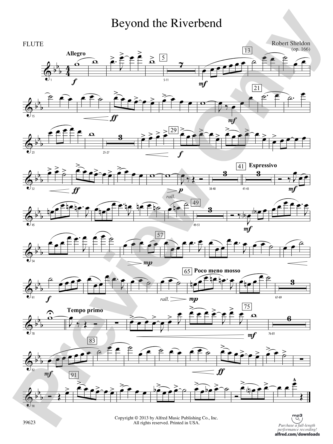 Beyond the Riverbend: Flute