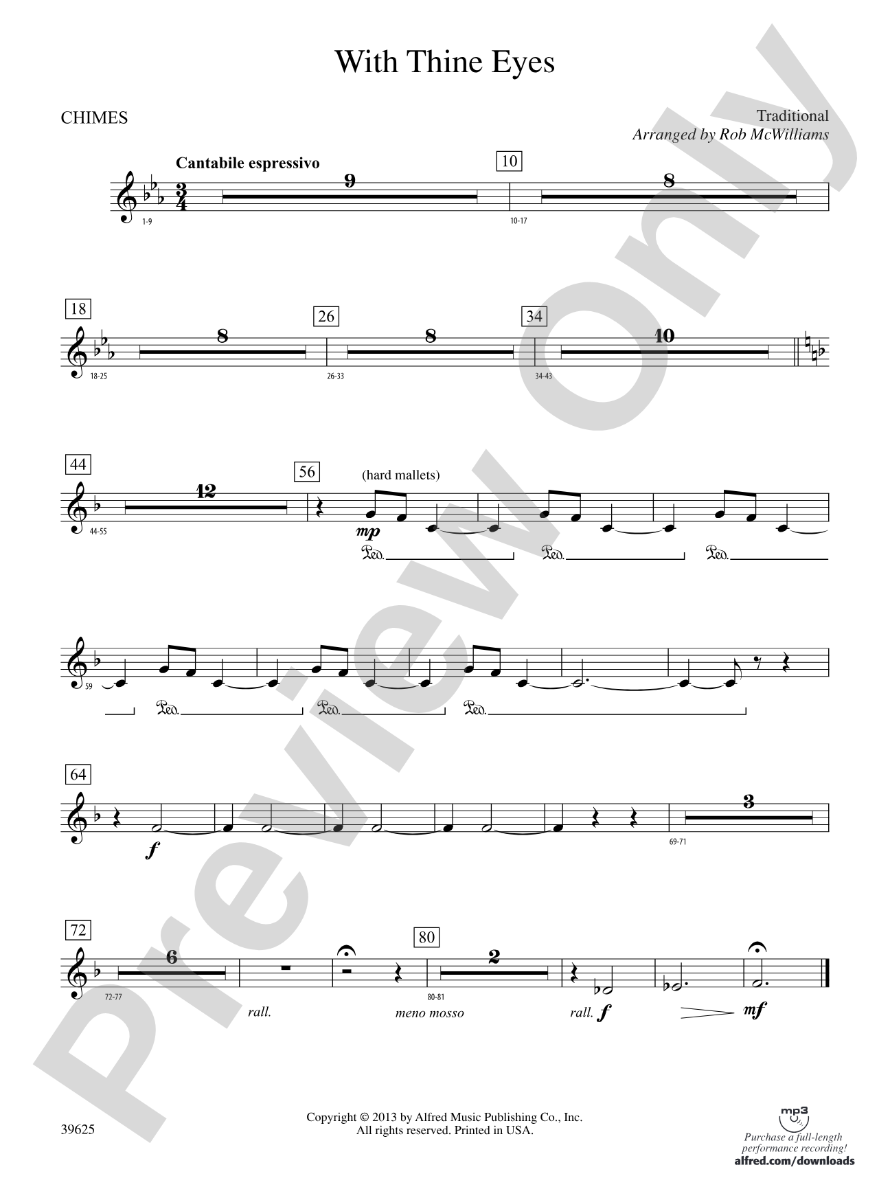 With Thine Eyes: Chimes