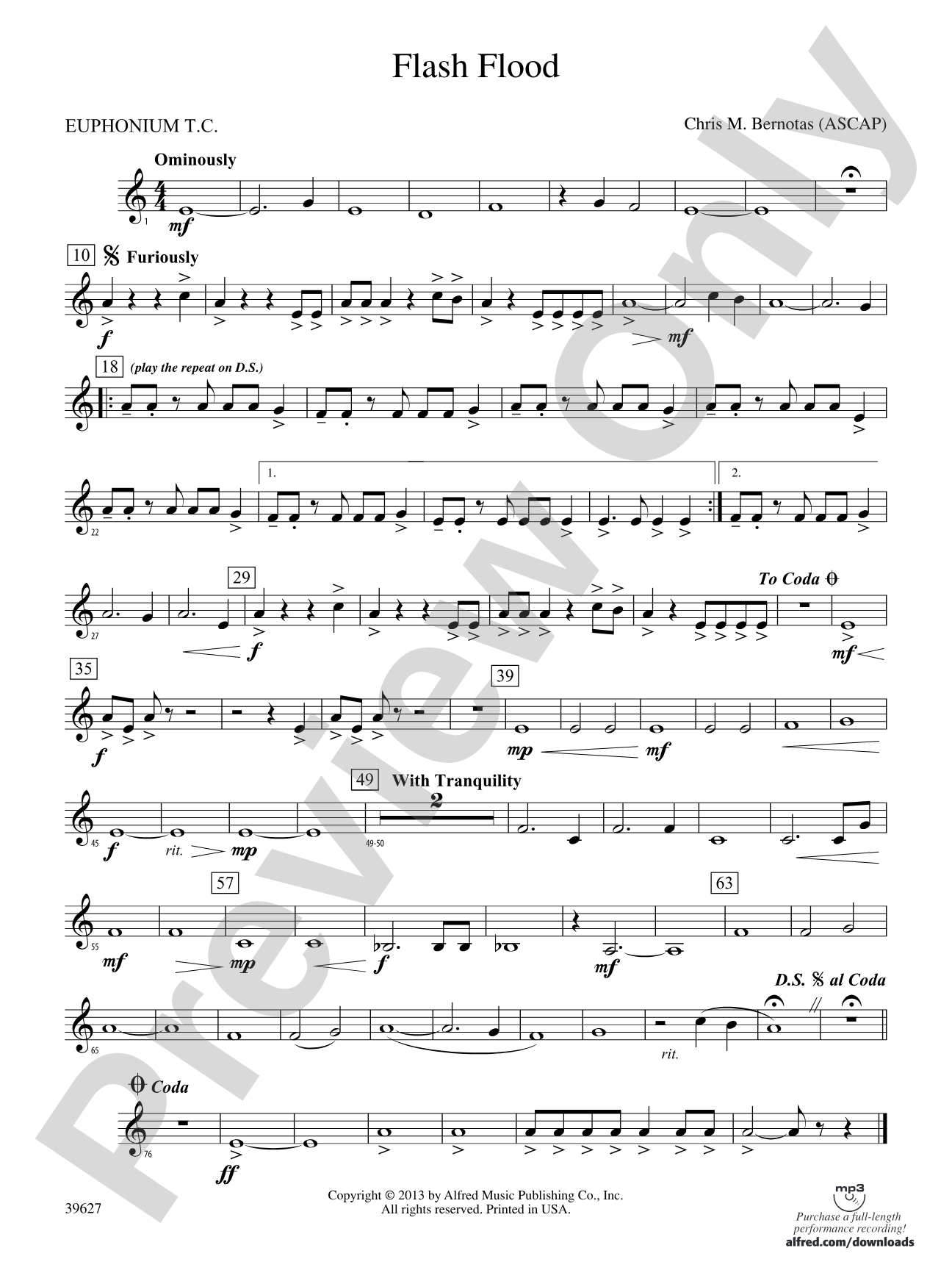 Flash Flood: Baritone T.C.