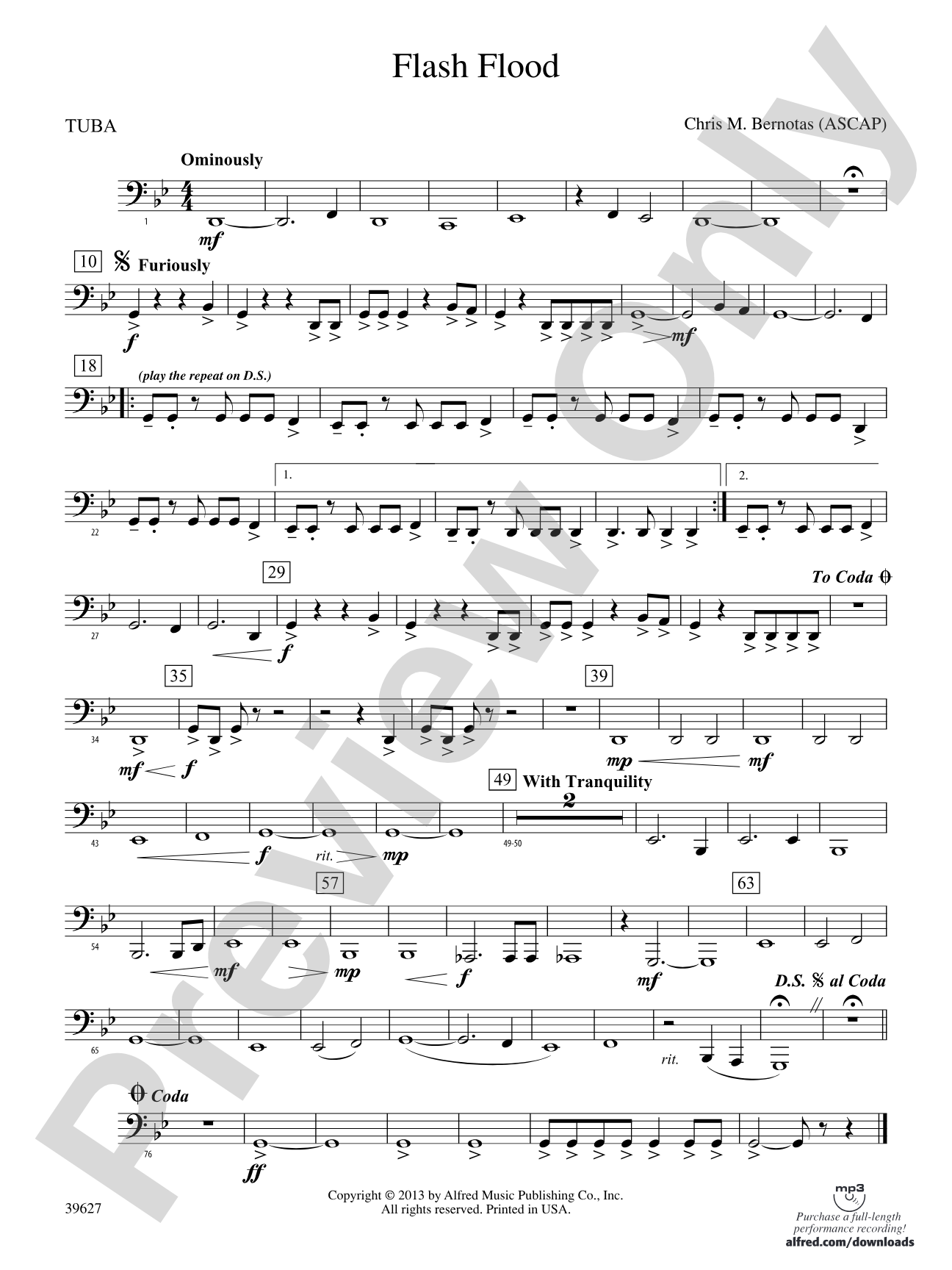 Flash Flood: Tuba