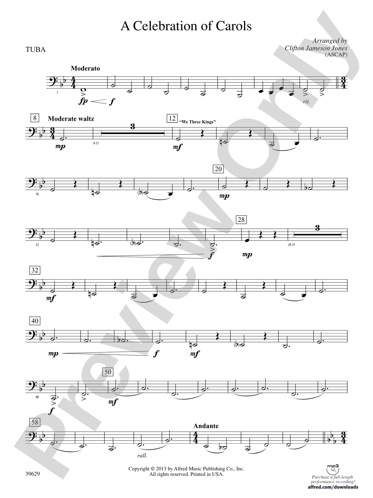 A Celebration of Carols: Tuba