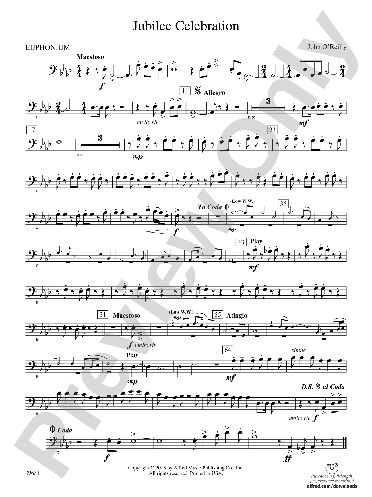 Jubilee Celebration: Baritone B.C.