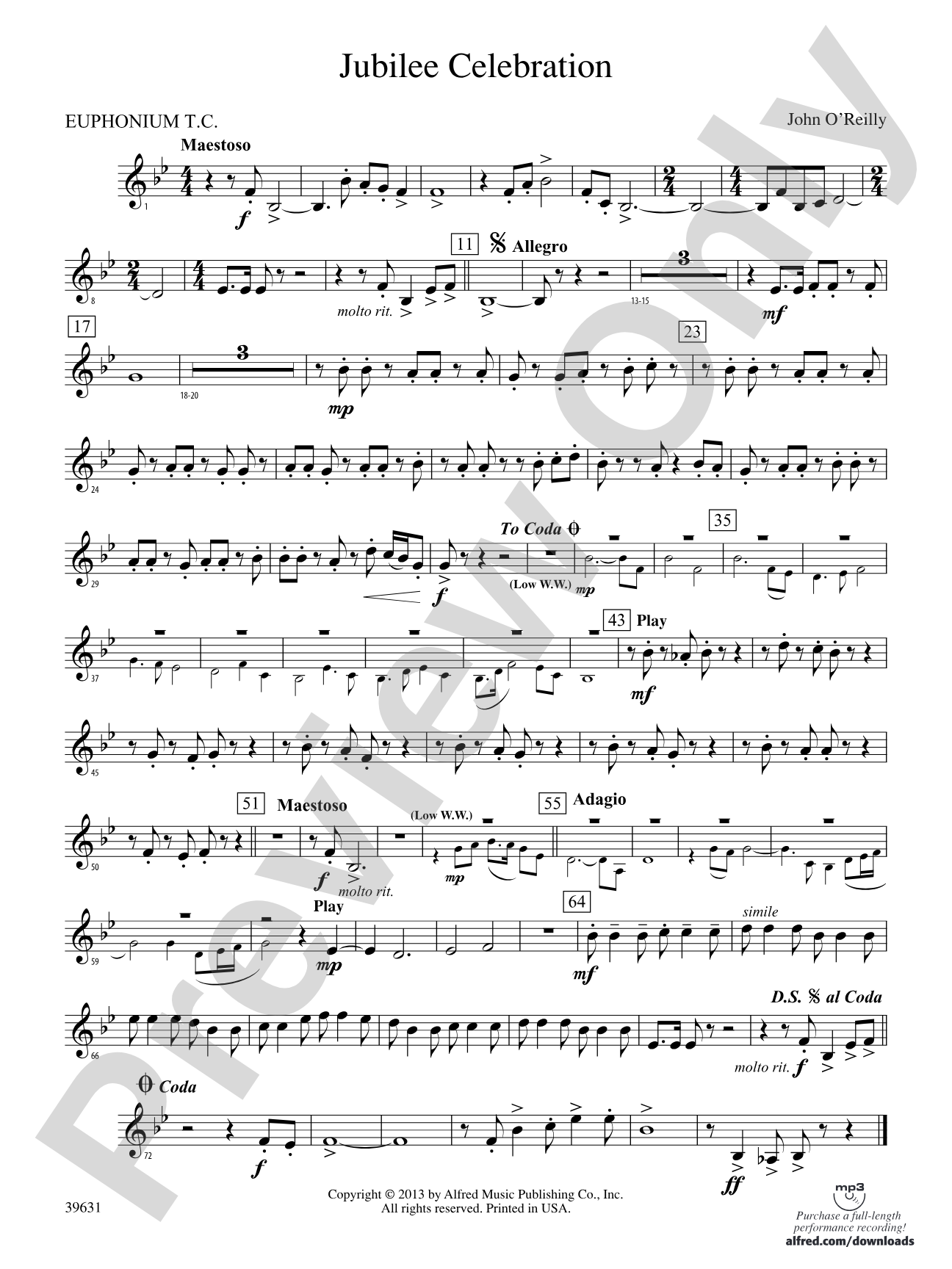 Jubilee Celebration: Baritone T.C.