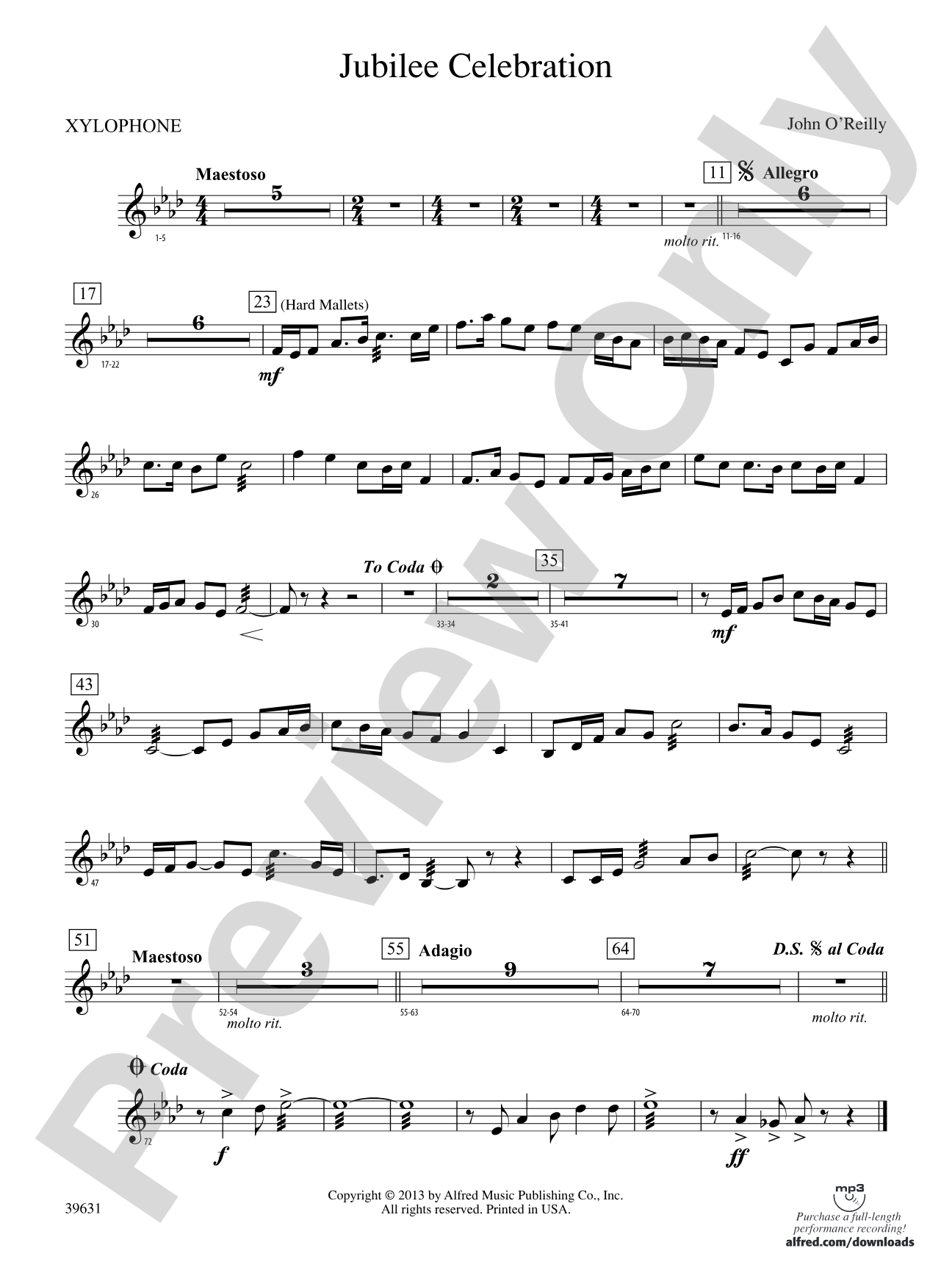 Jubilee Celebration: Xylophone