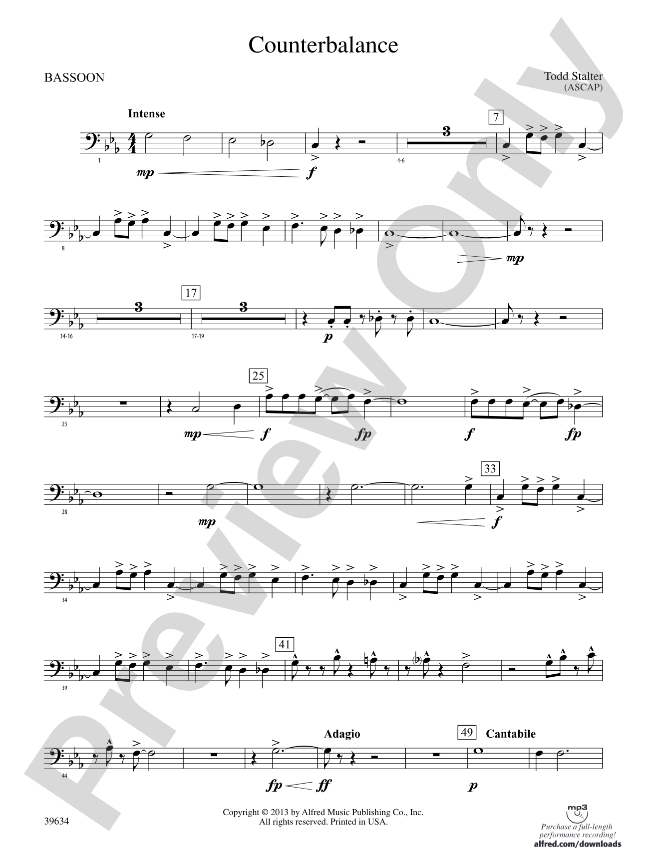 Counterbalance: Bassoon