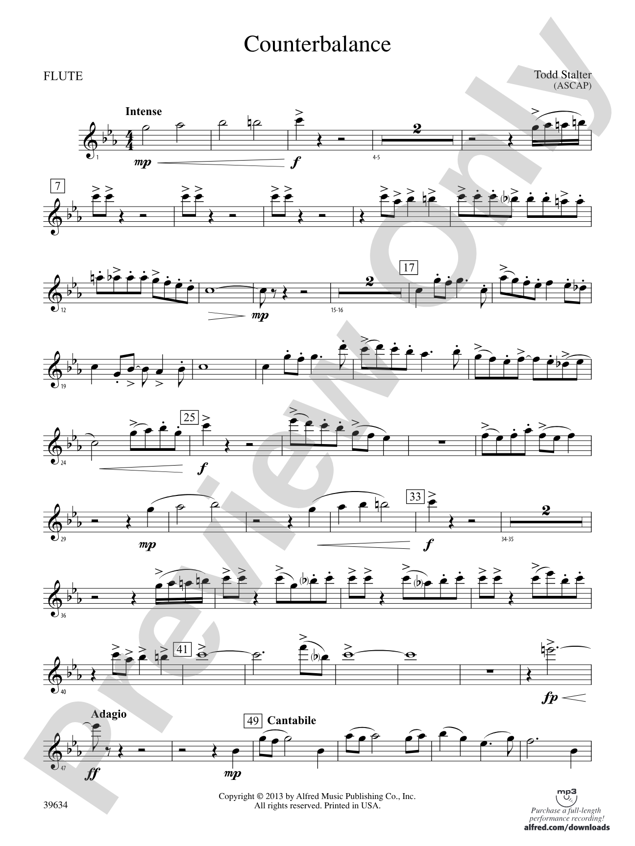 Counterbalance: Flute