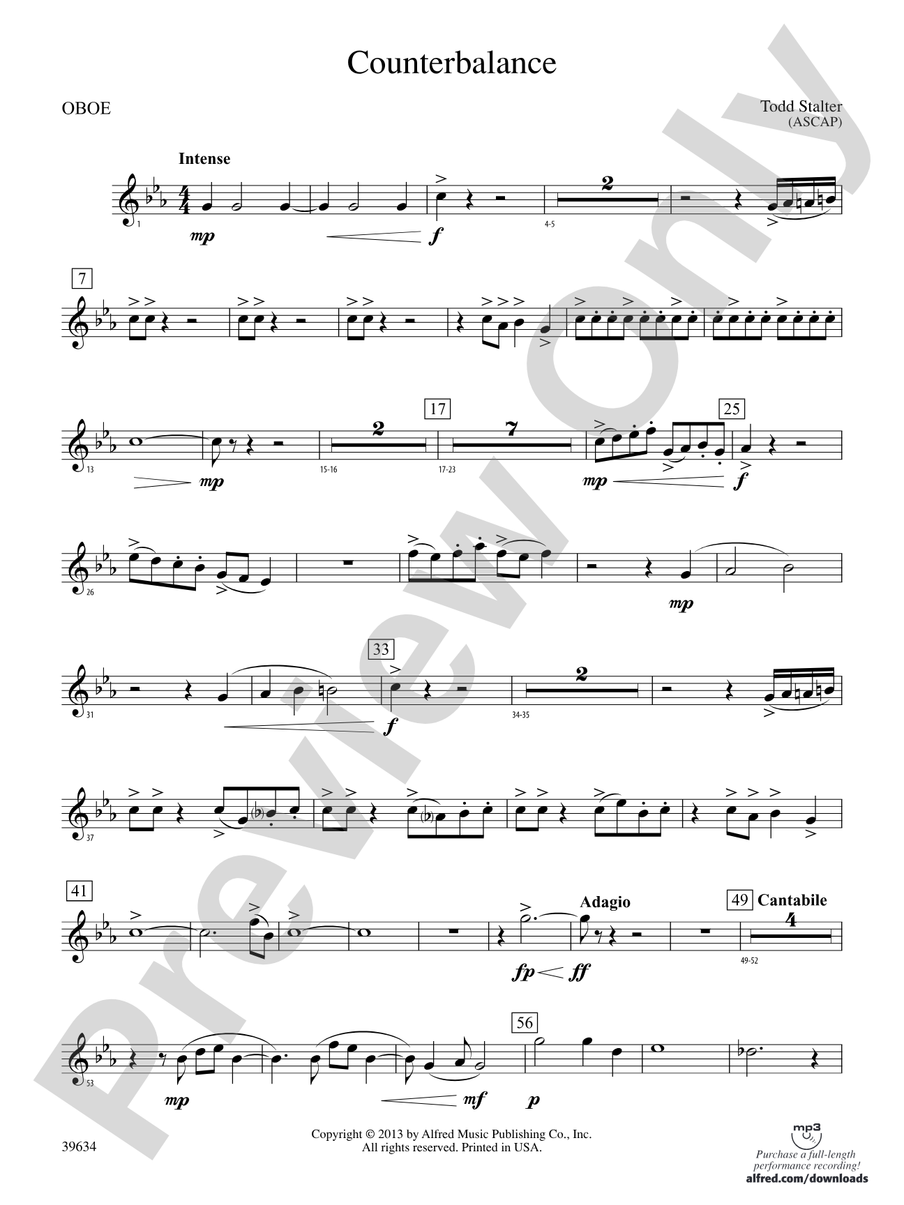 Counterbalance: Oboe
