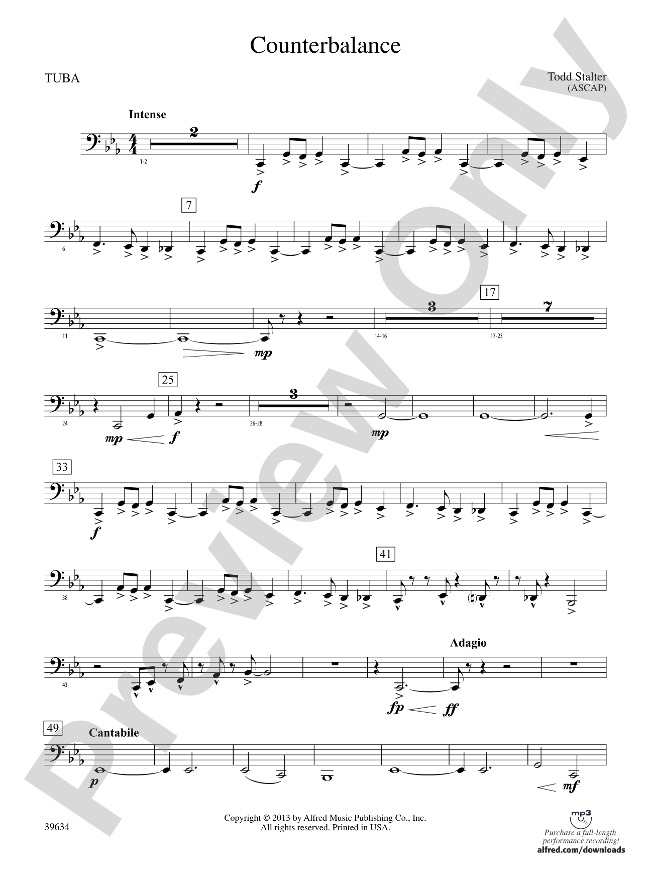 Counterbalance: Tuba