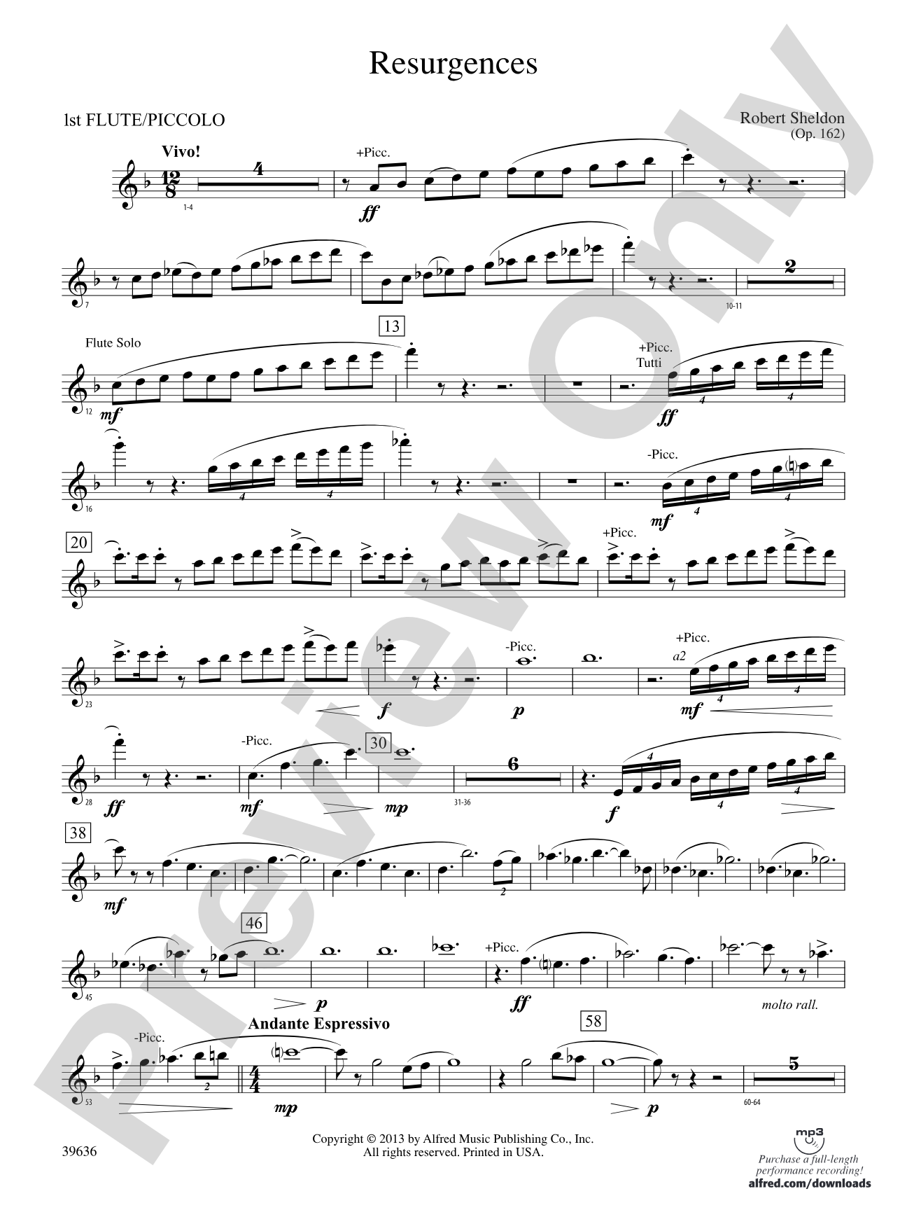 Resurgences: Flute
