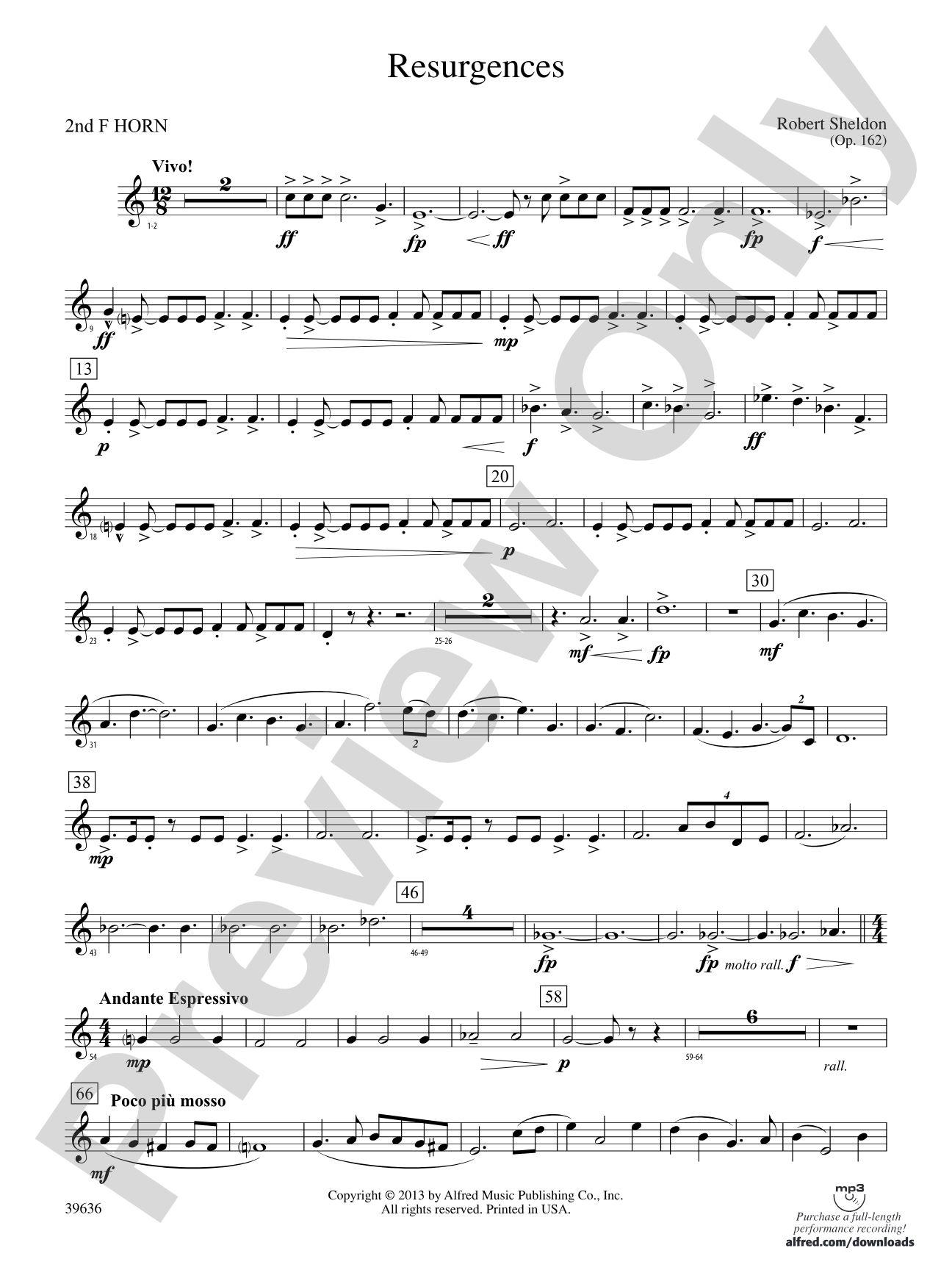 Resurgences: 2nd F Horn