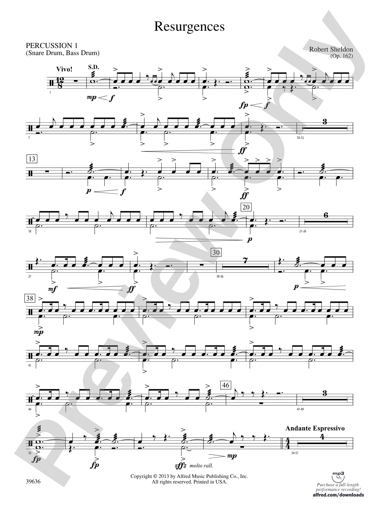 Resurgences: 1st Percussion