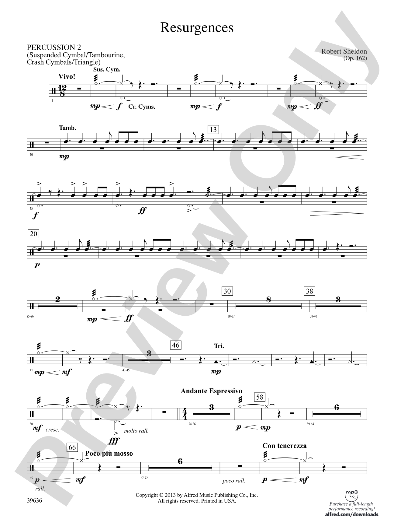 Resurgences: 2nd Percussion