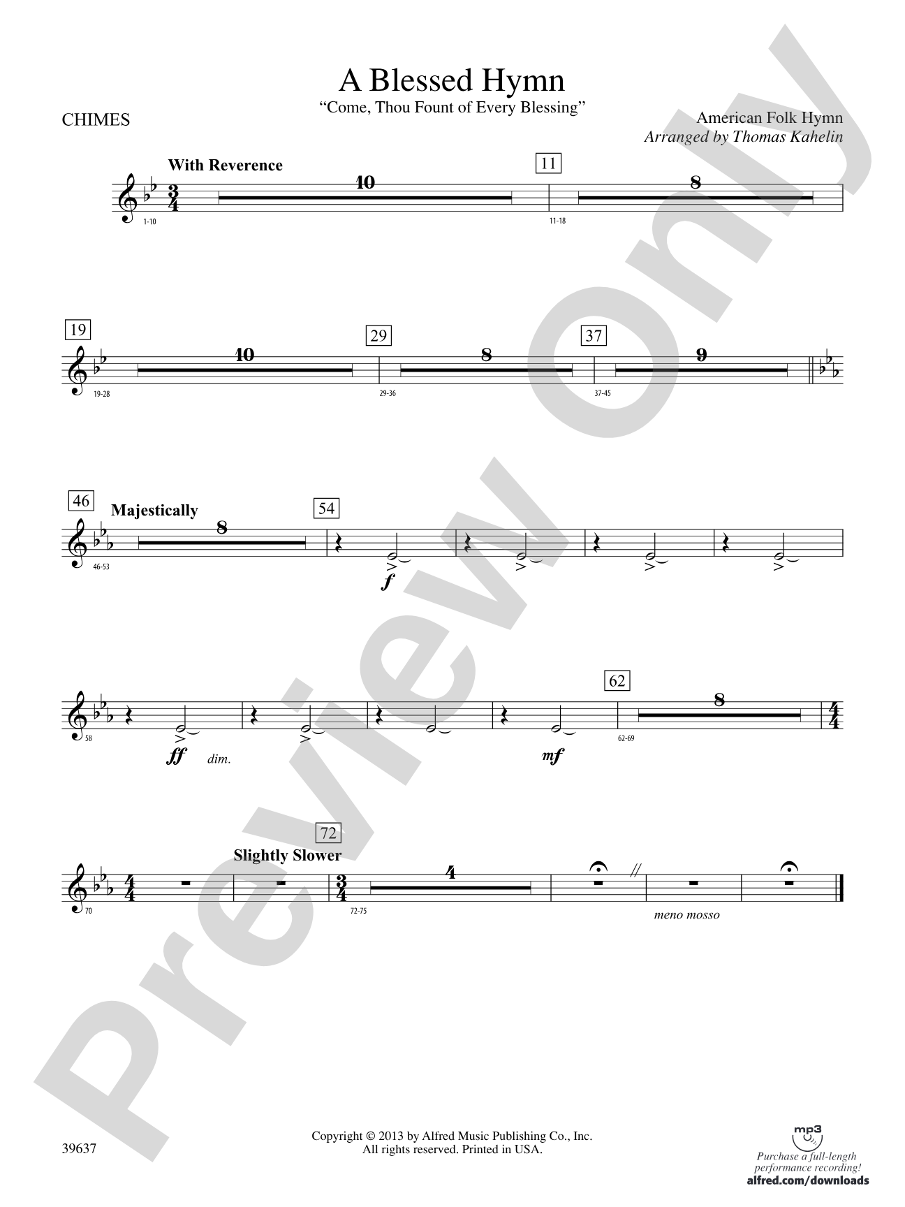A Blessed Hymn: Chimes