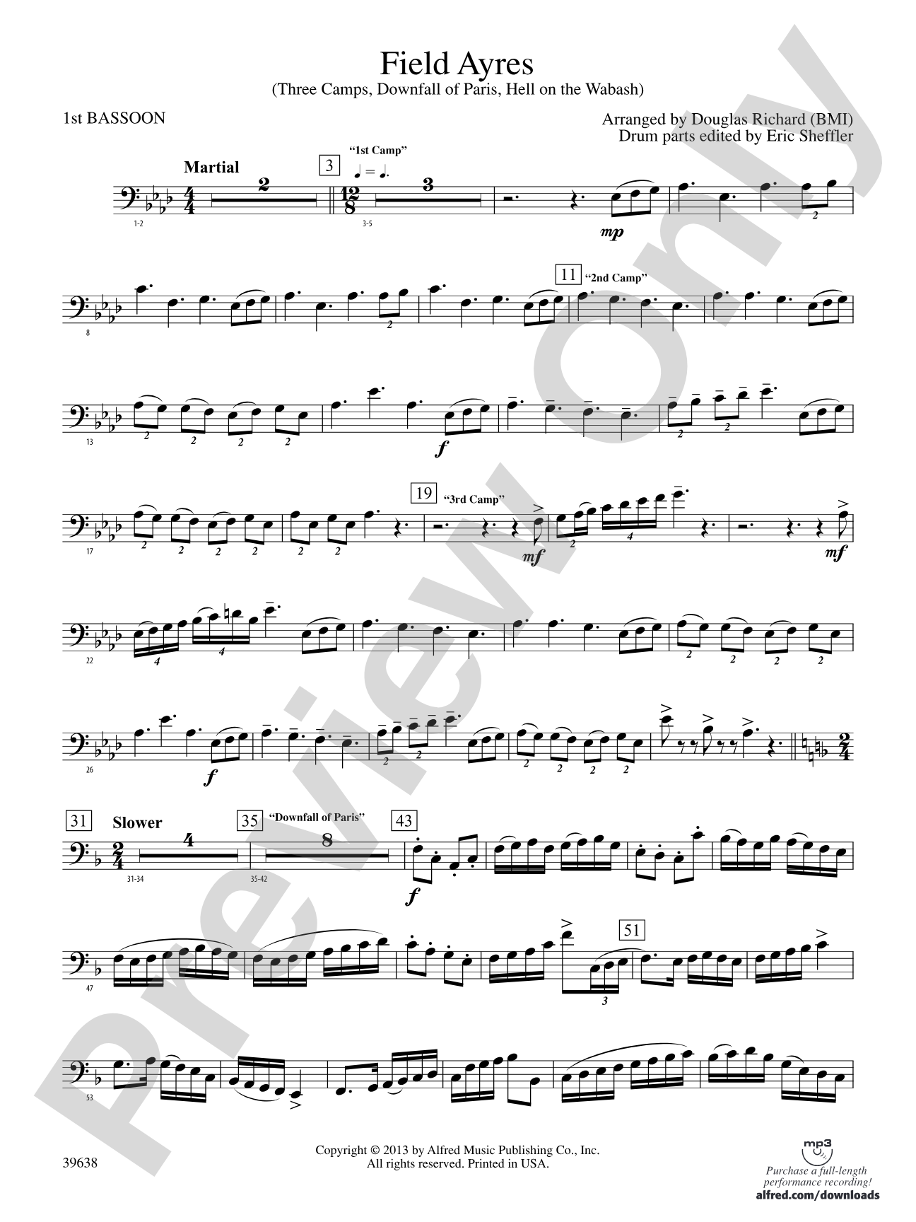 Field Ayres: Bassoon
