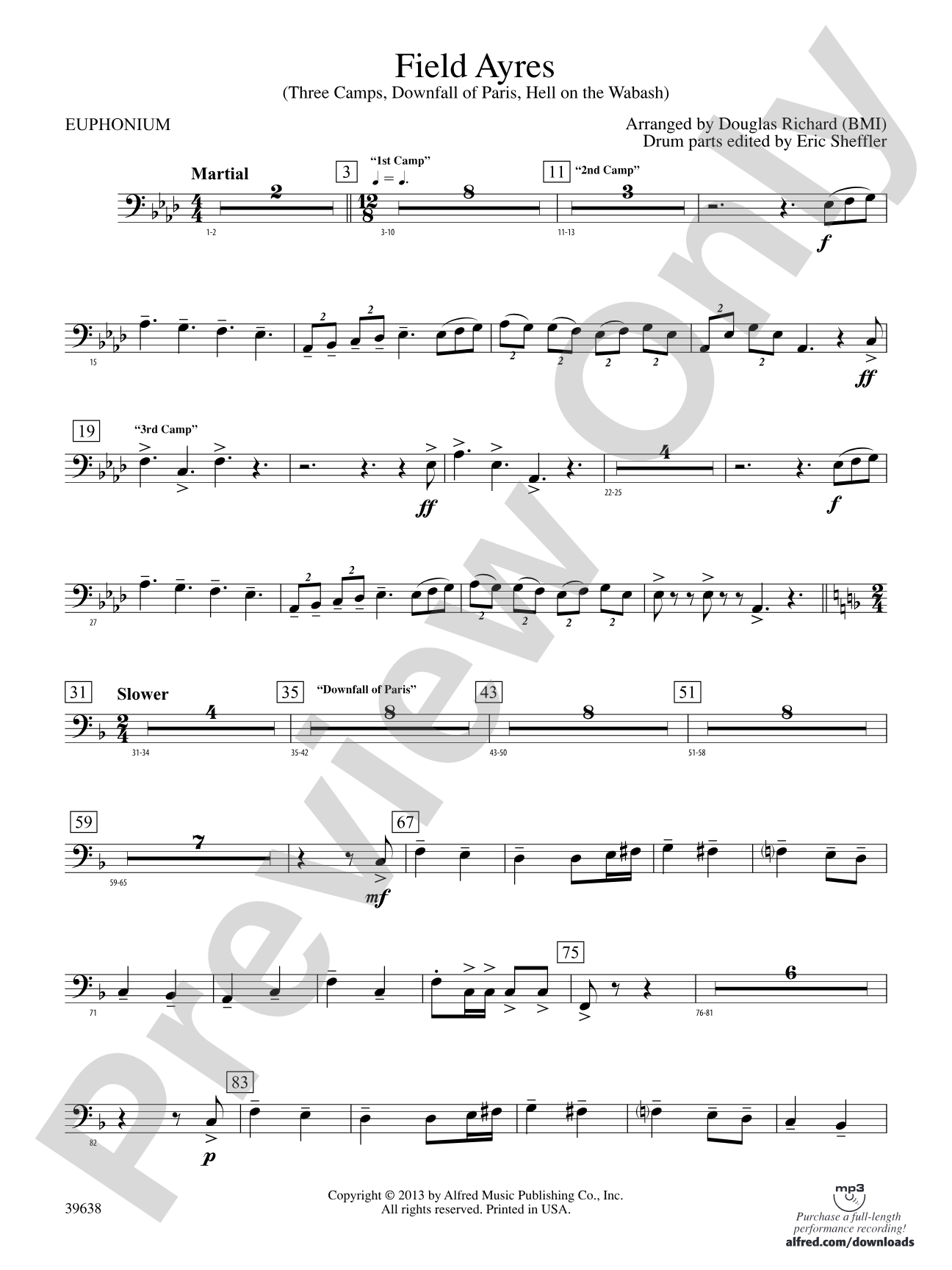 Field Ayres: Baritone B.C.