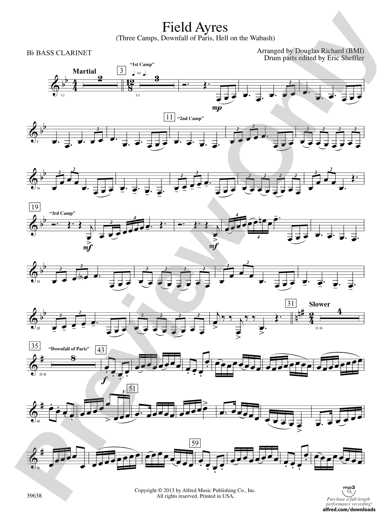Field Ayres: B-flat Bass Clarinet
