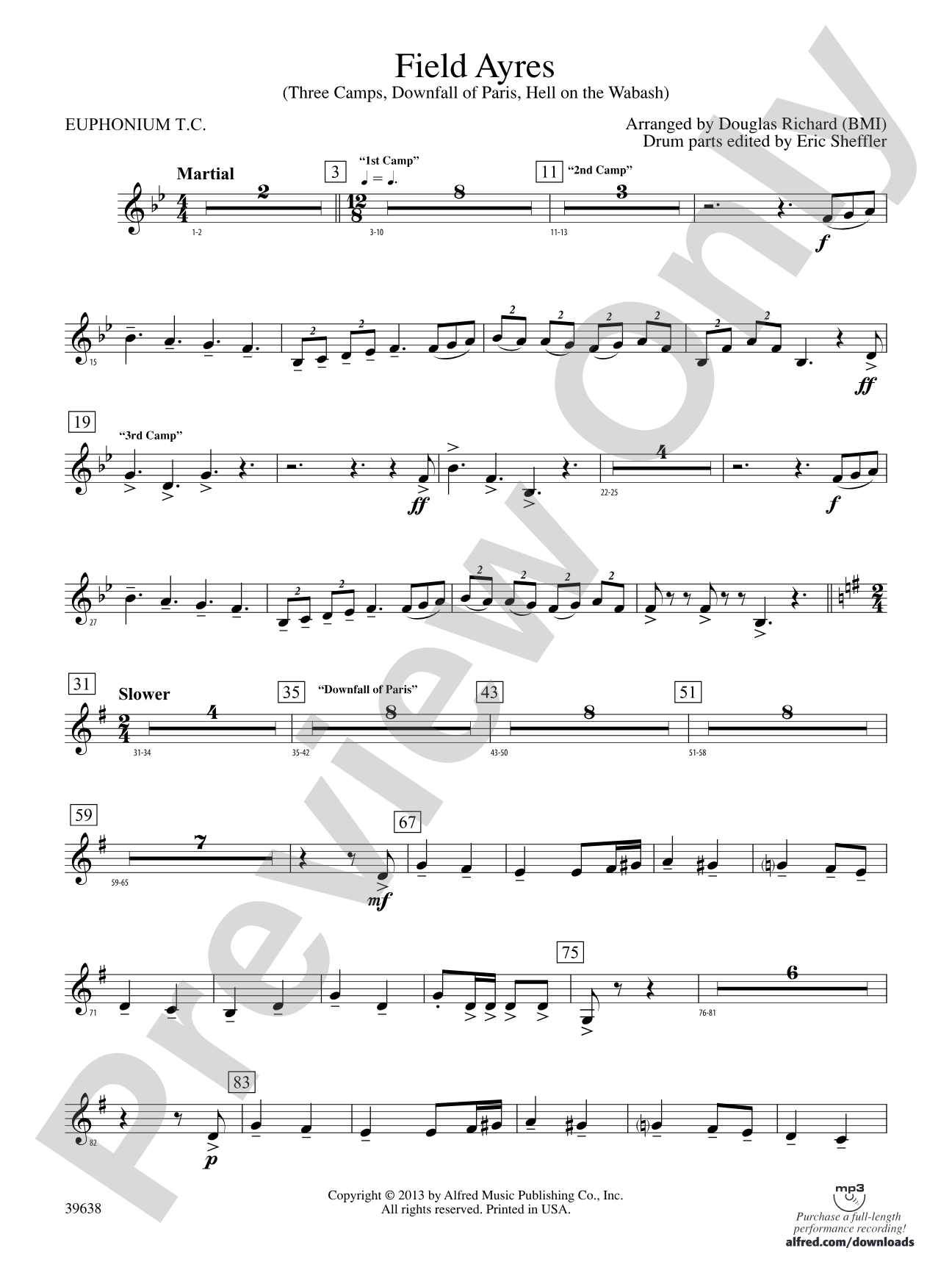 Field Ayres: Baritone T.C.