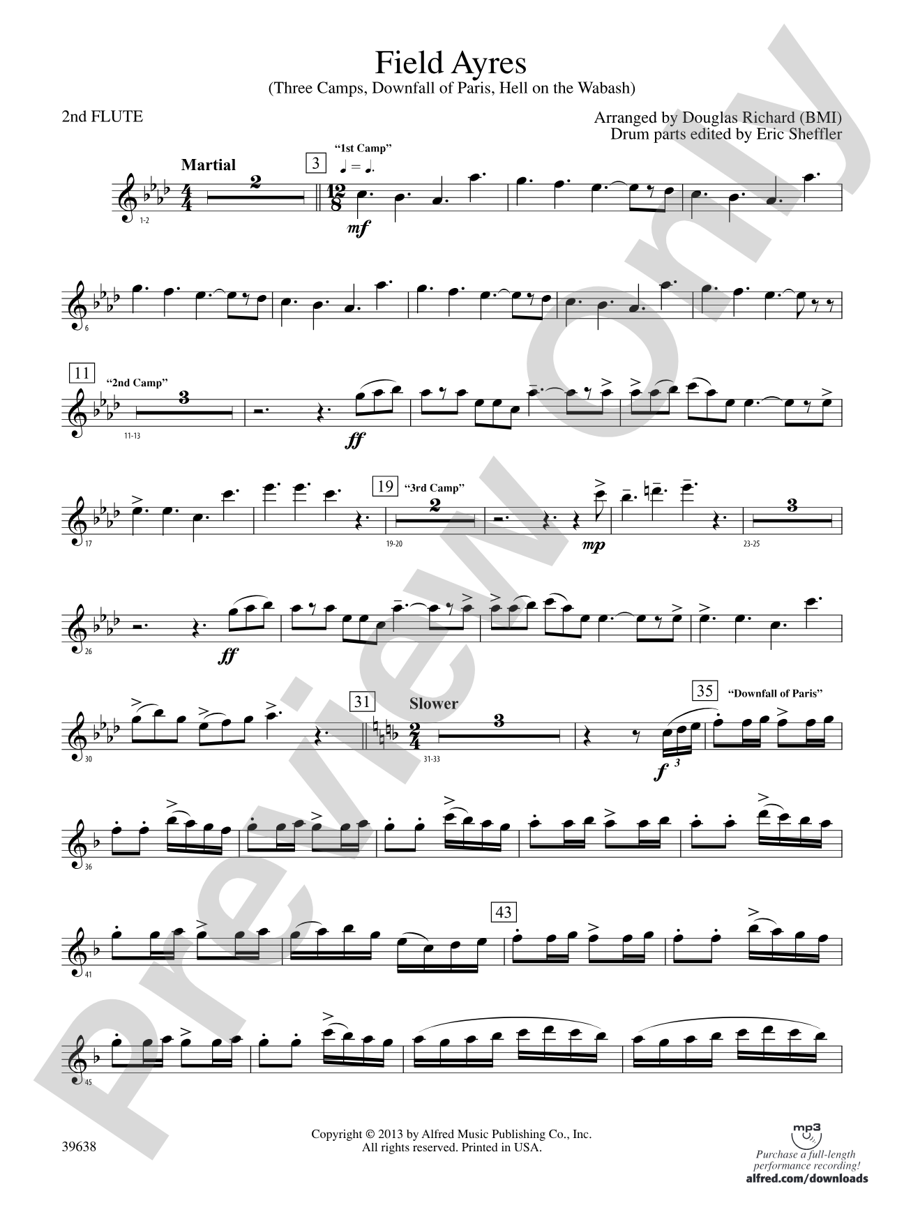 Field Ayres: 2nd Flute